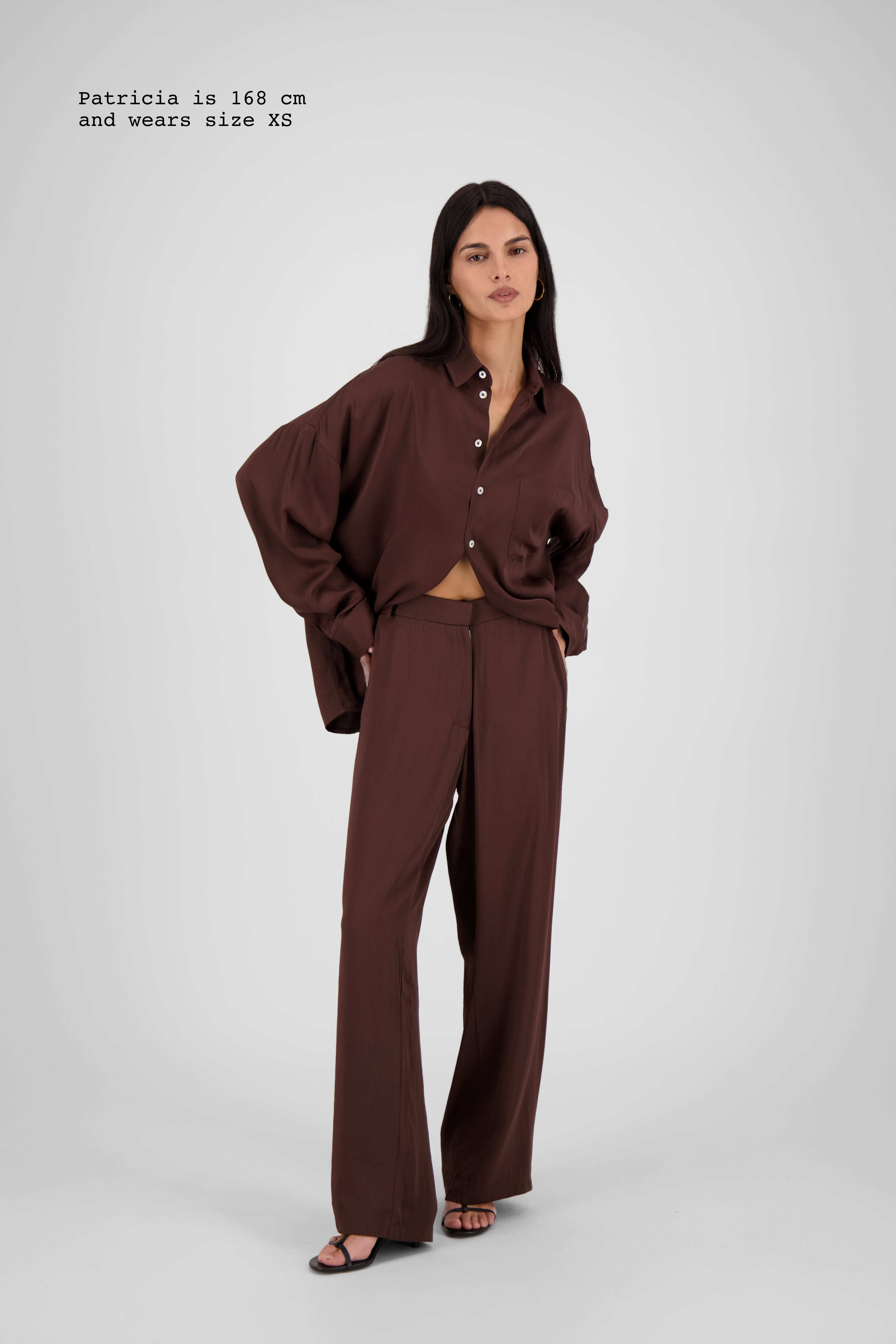 VISCOSE TAILORED PANTS