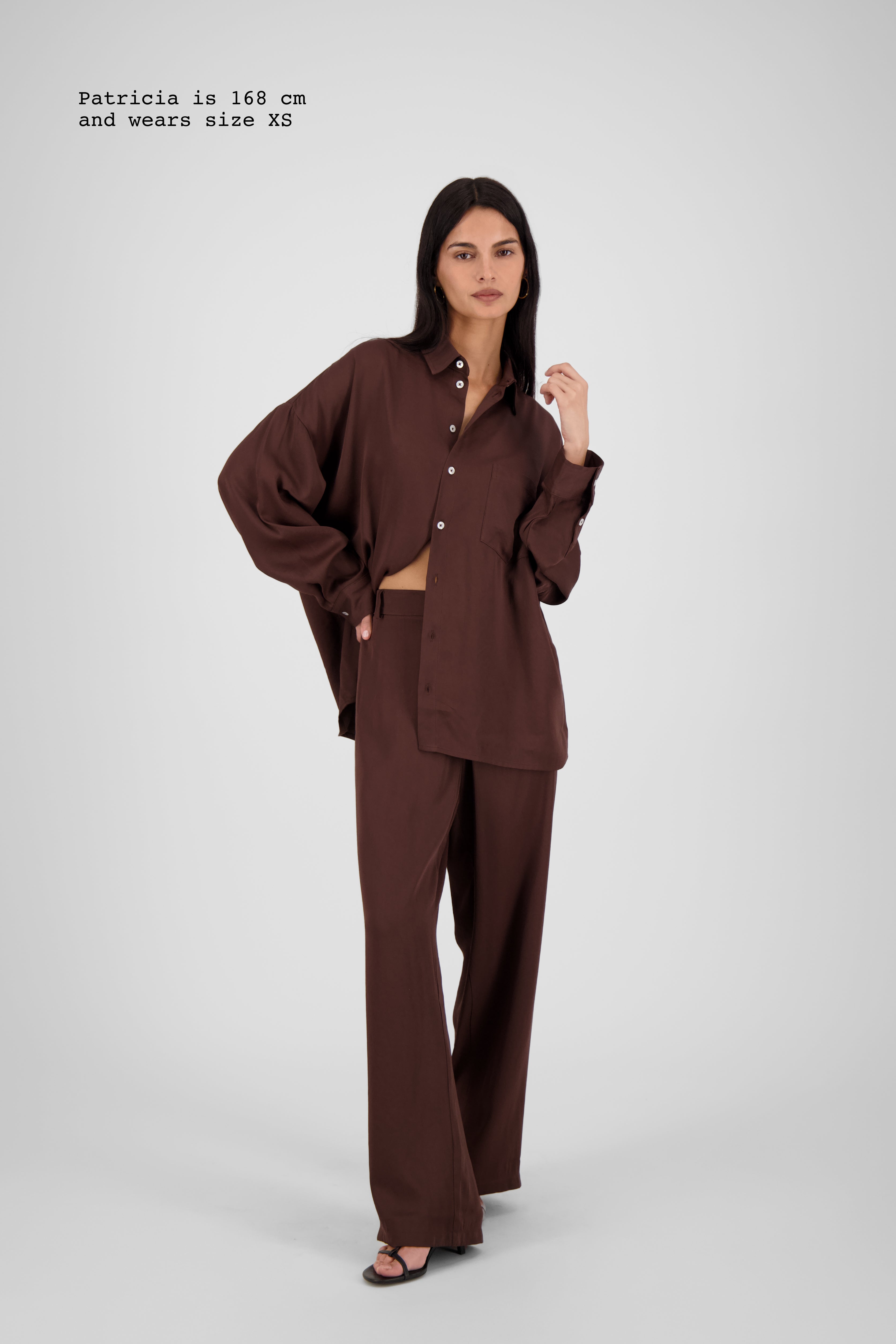 VISCOSE TAILORED PANTS