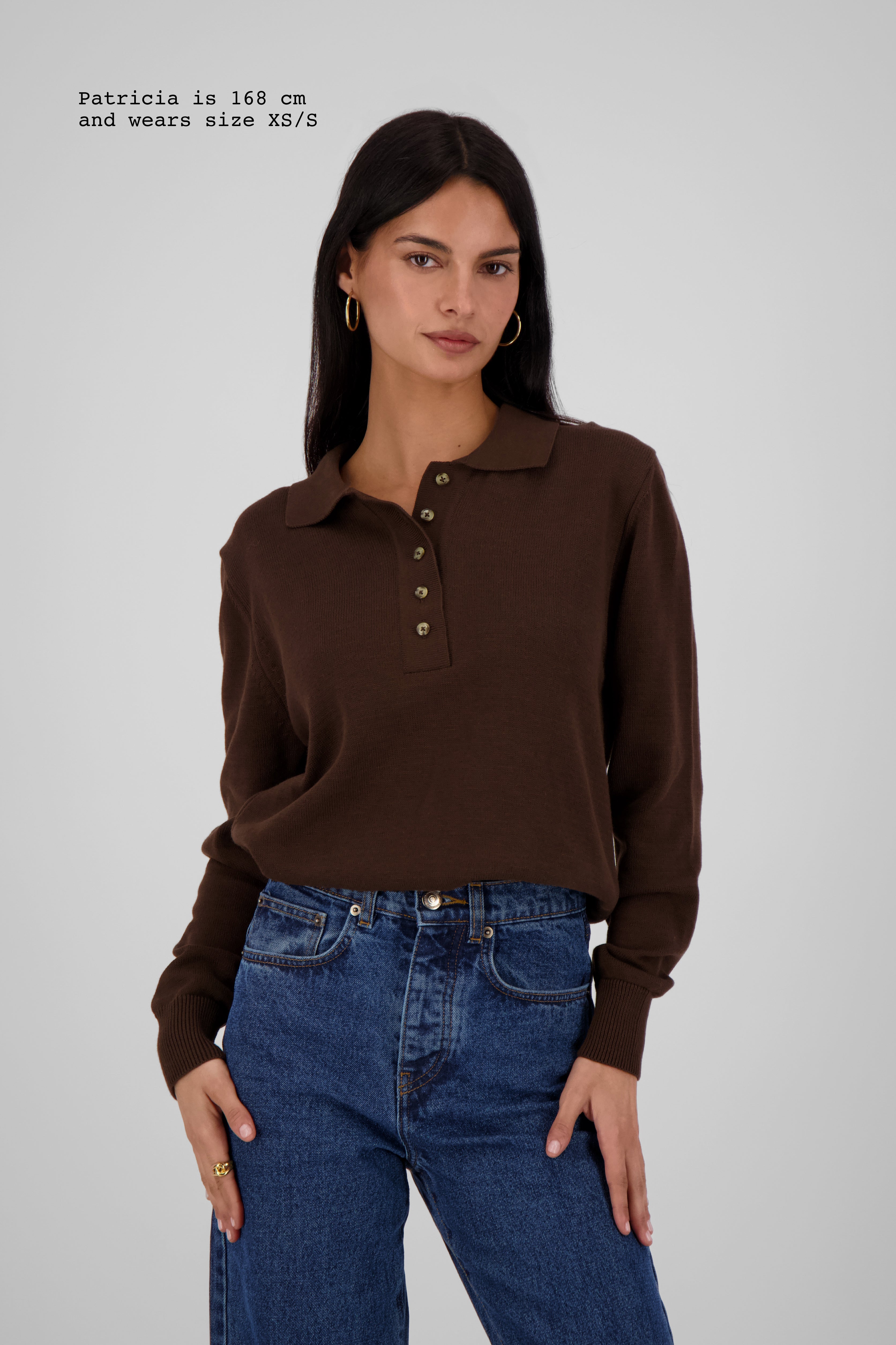 KNIT POLO
