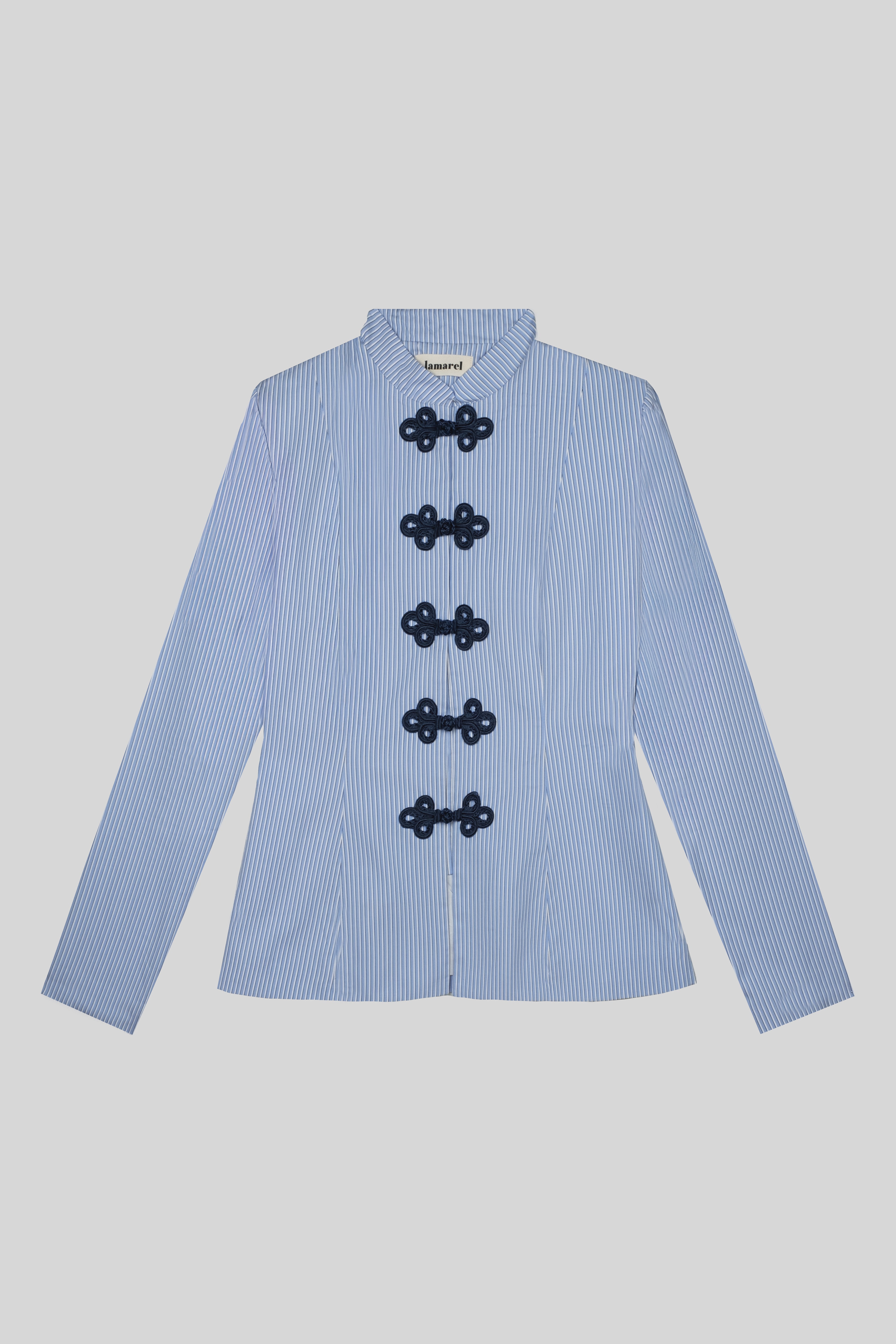 FITTED SHIRT WITH FASTENINGS