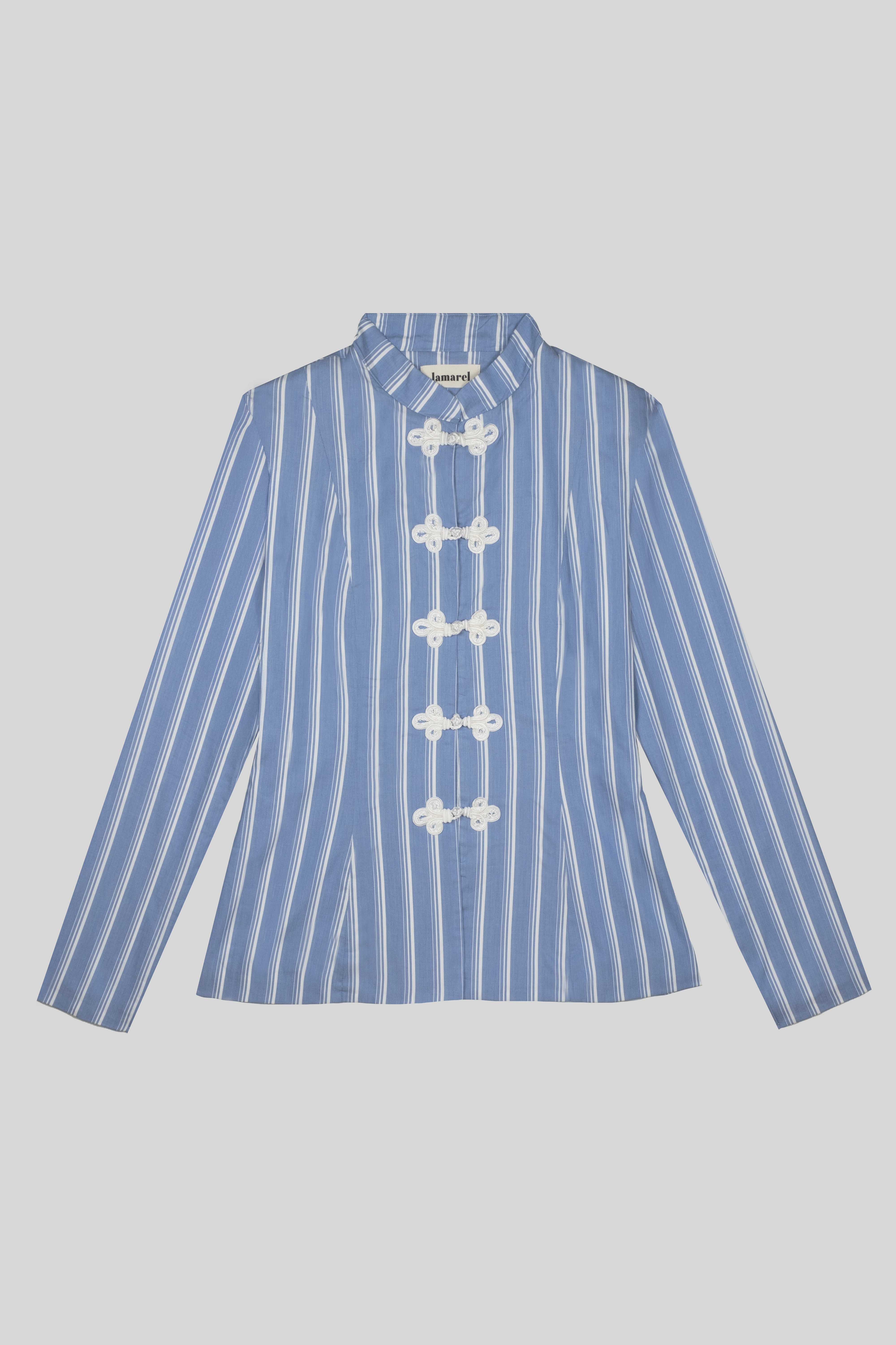 FITTED SHIRT WITH FASTENINGS