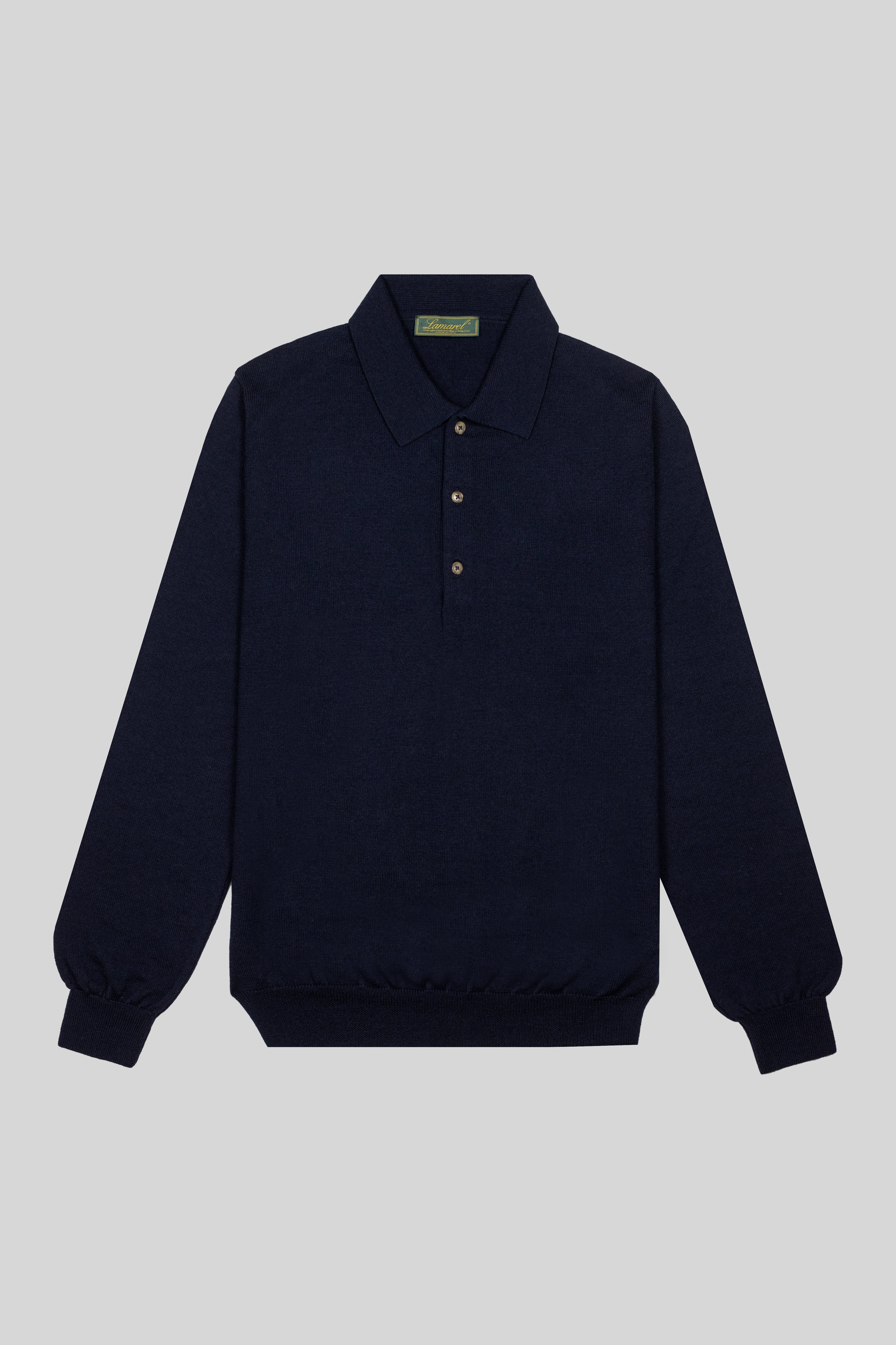 MERINO WOOL POLO