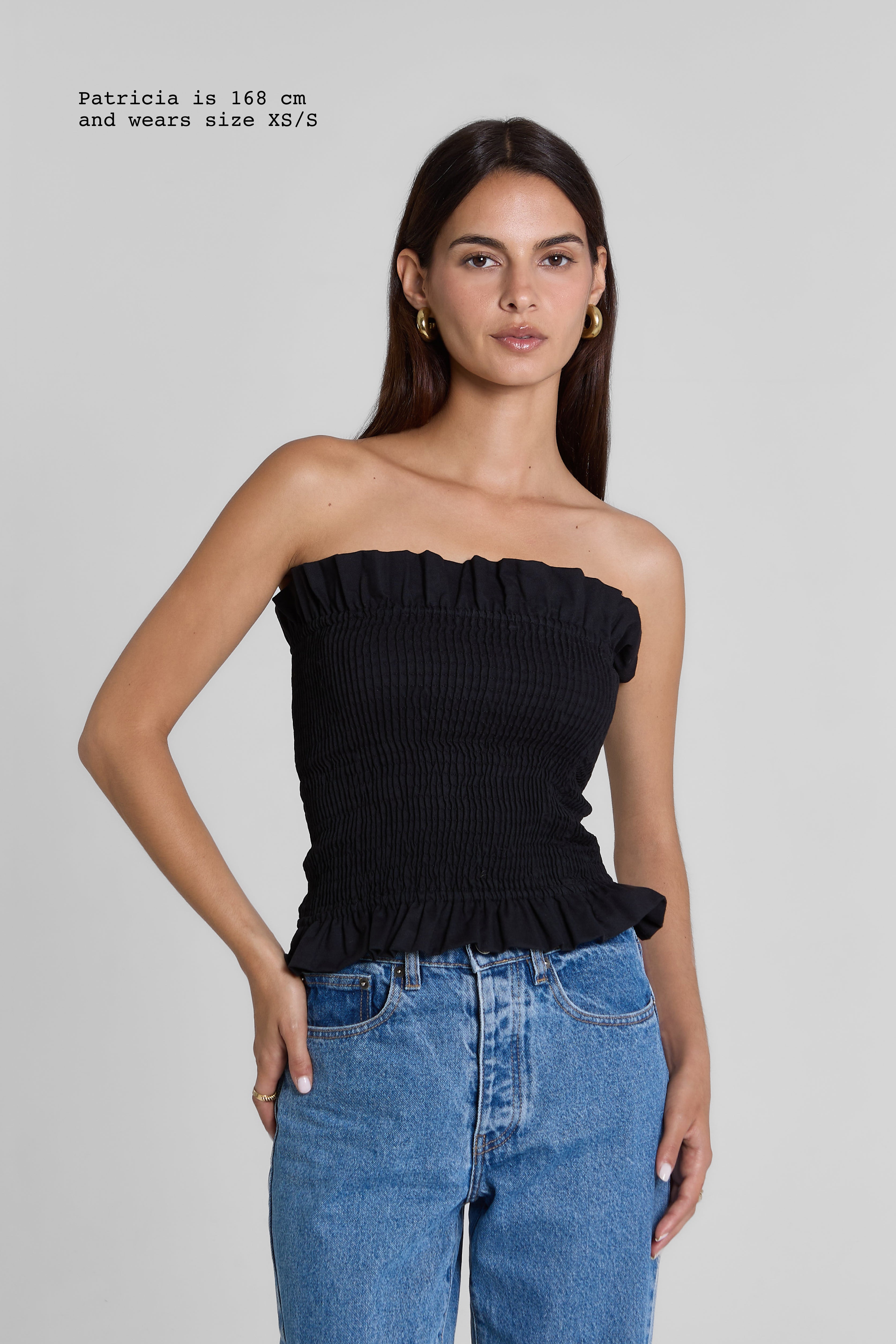 RUFFLED TOP