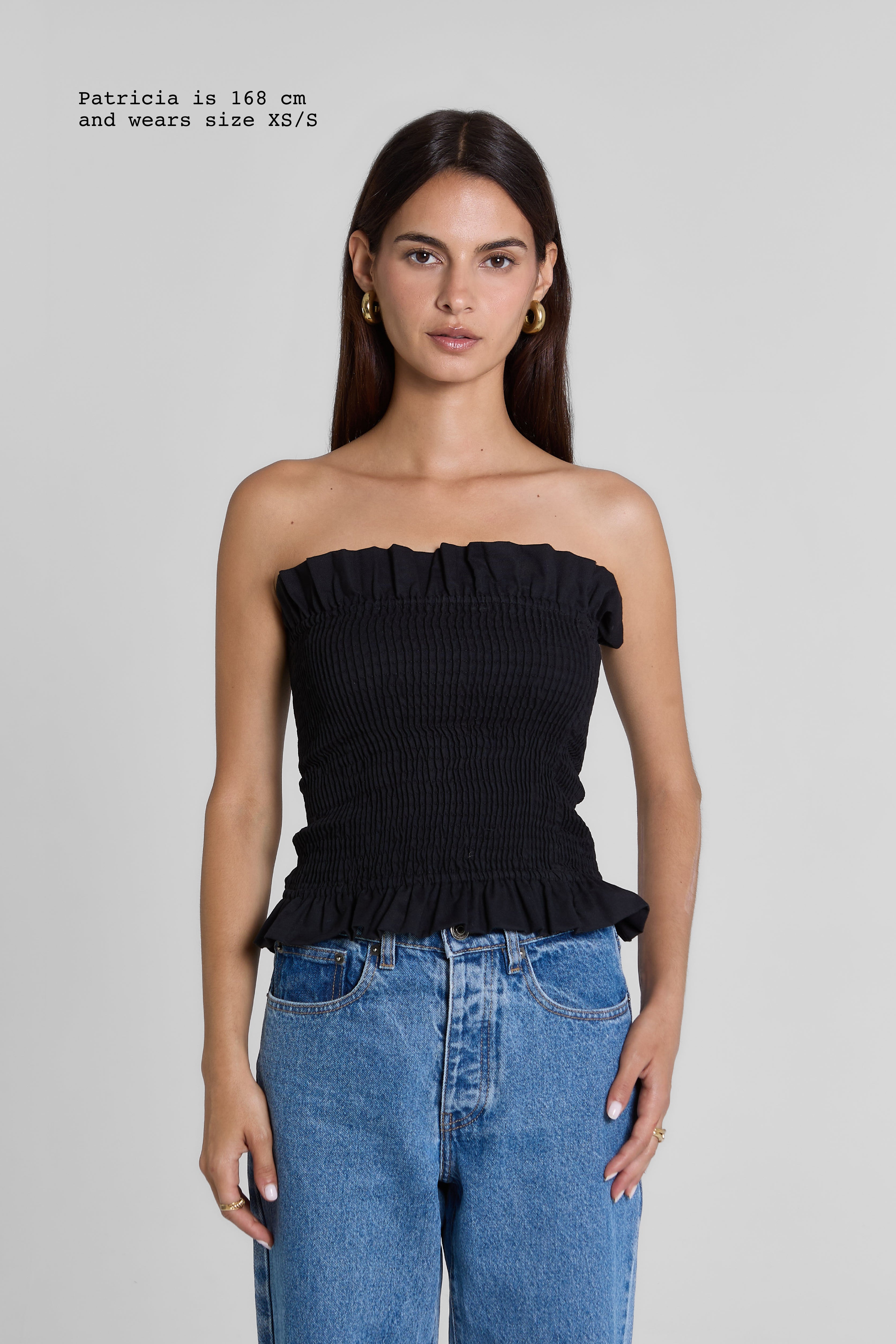 RUFFLED TOP