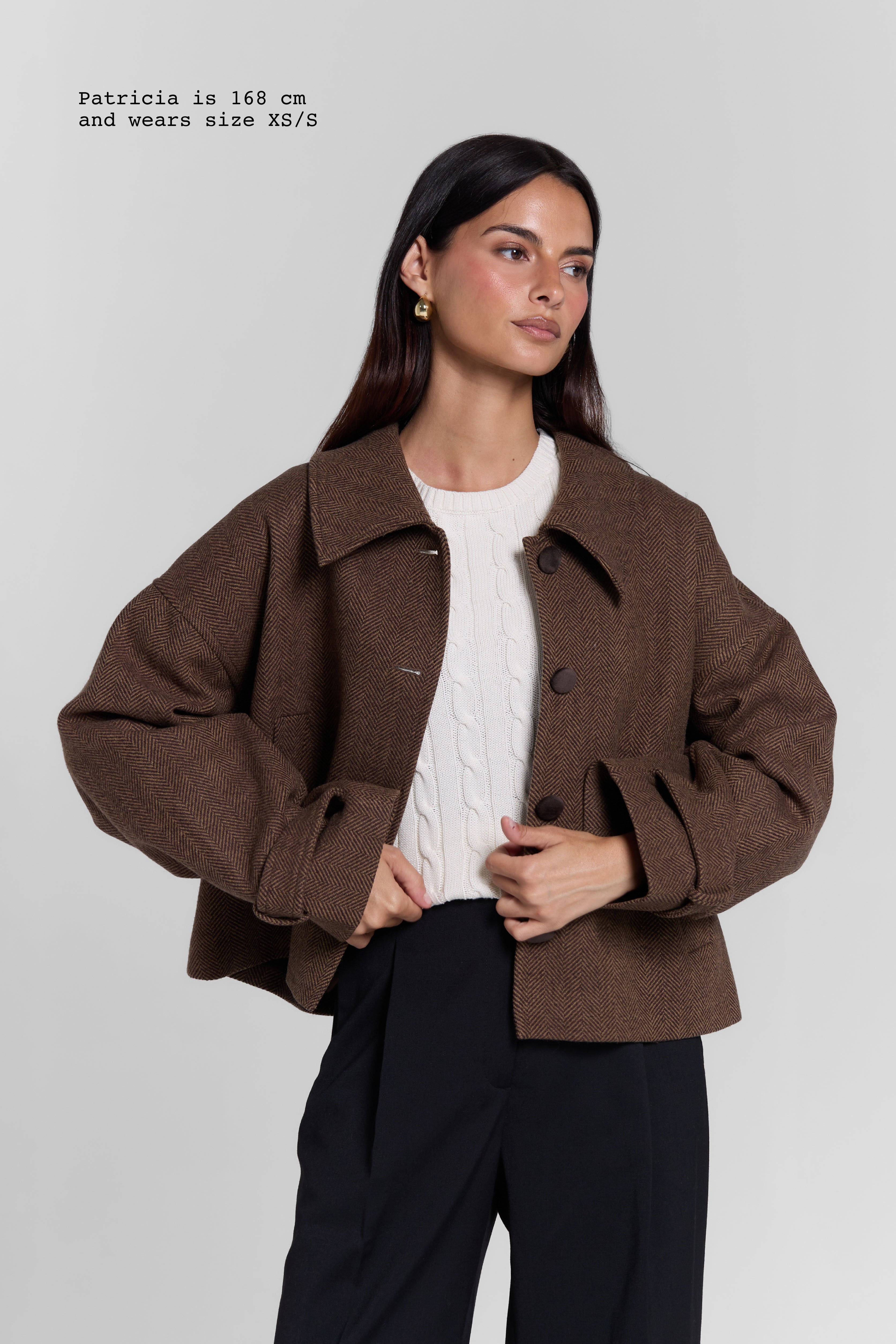 CROPPED COAT