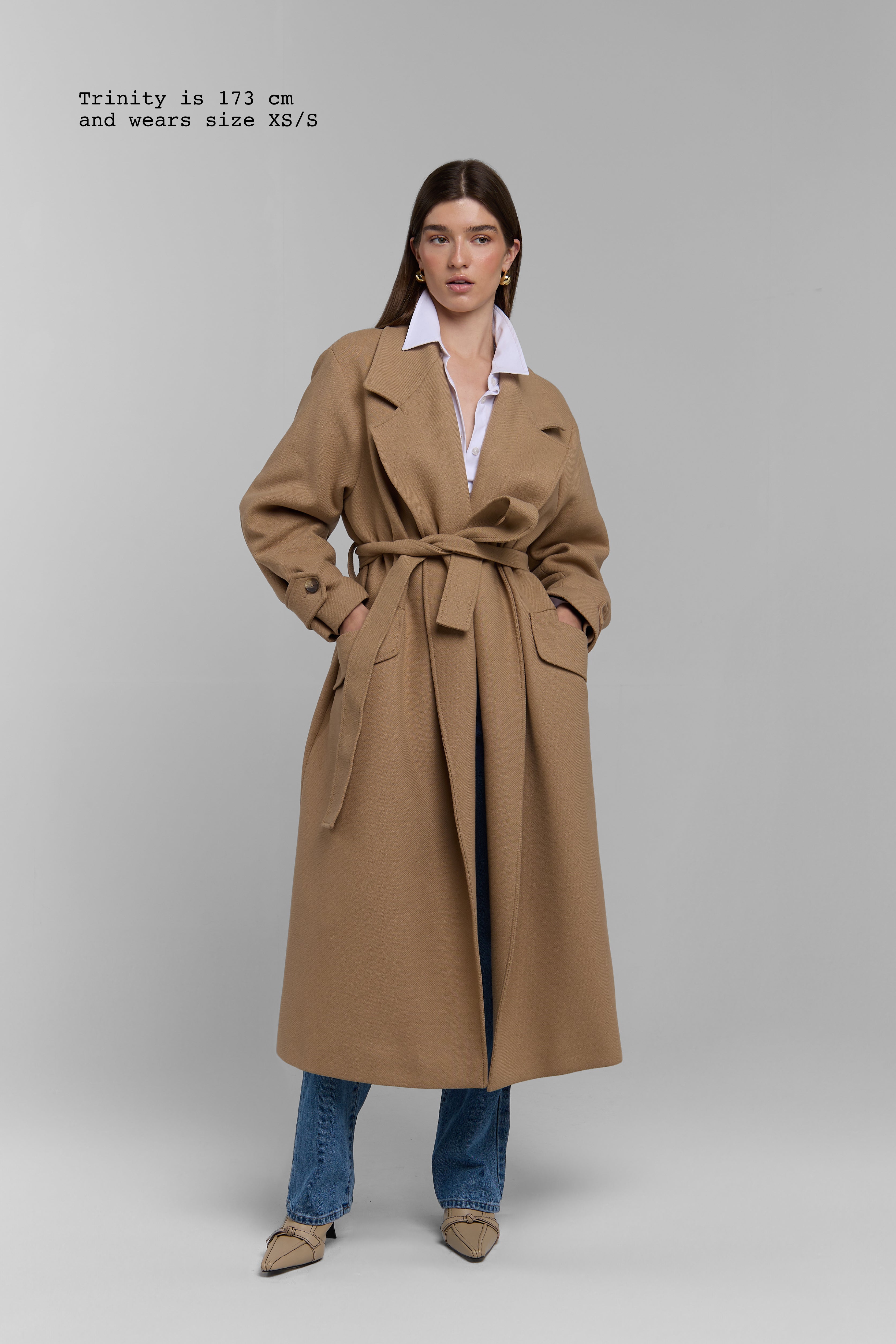 WRAP COAT