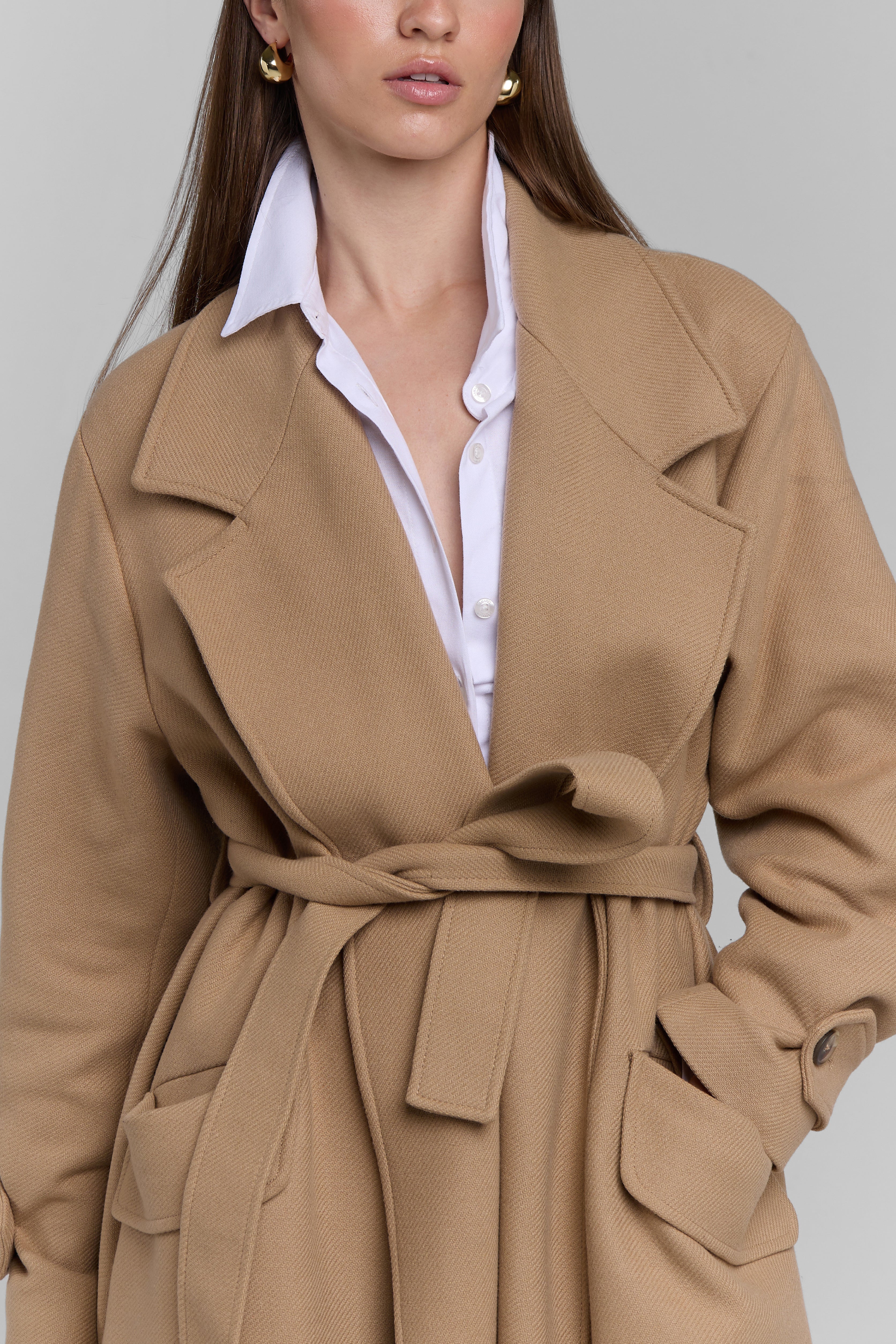 WRAP COAT