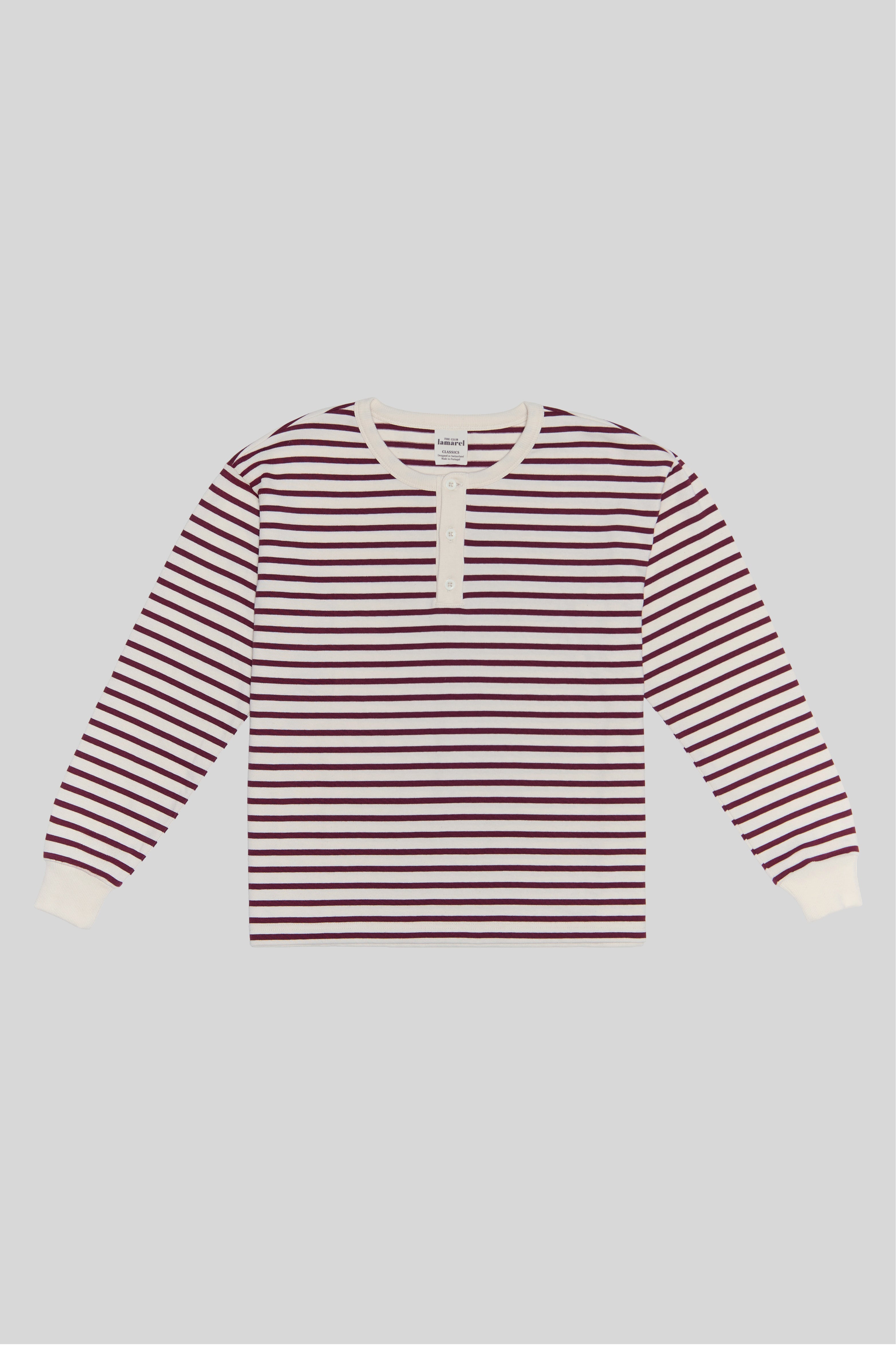 HENLEY LONG SLEEVE TOP MEN