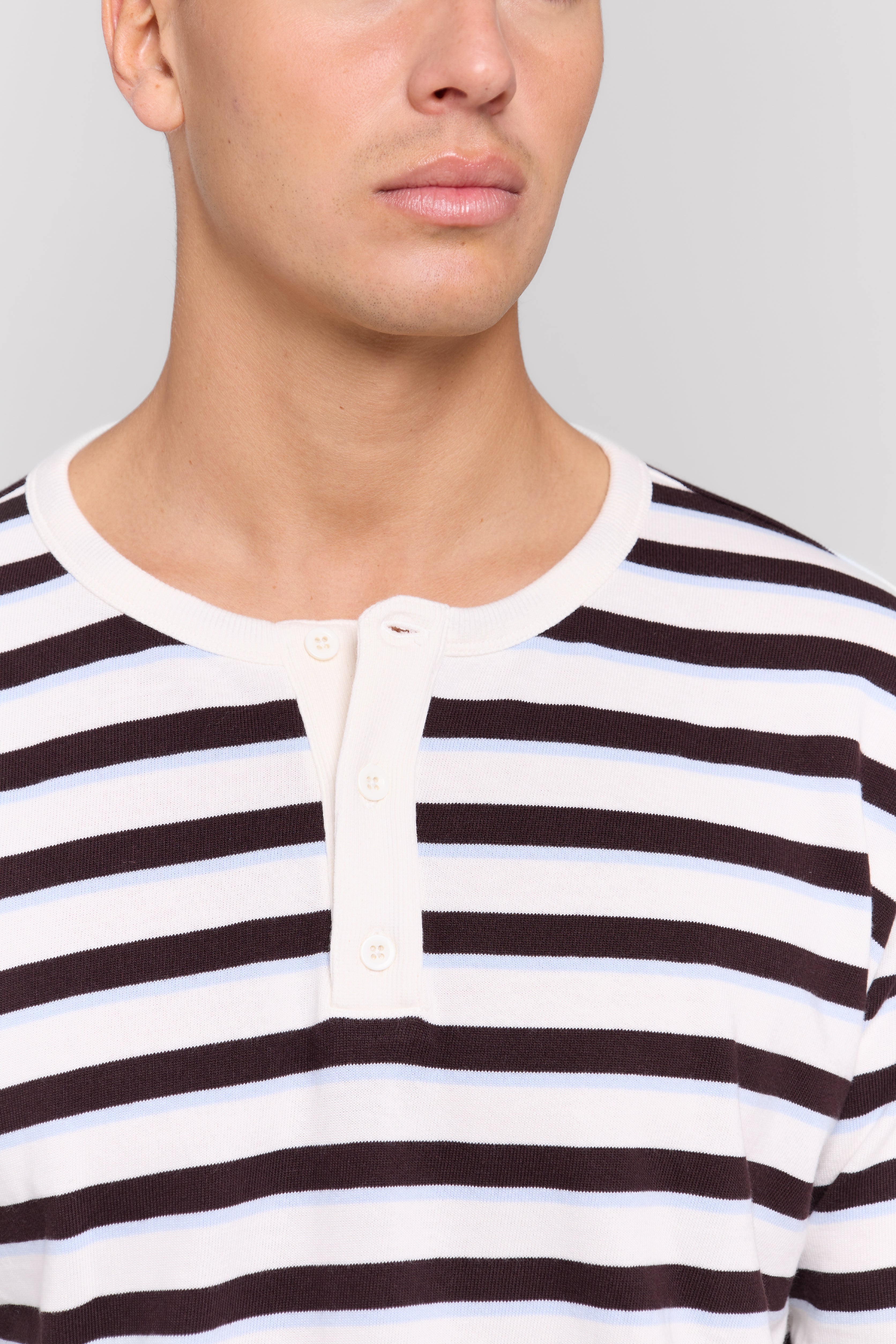 HENLEY LONG SLEEVE TOP MEN
