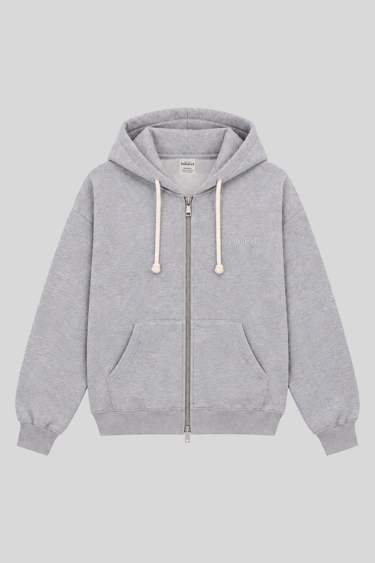 ZIP OVERSIZED HOODIE