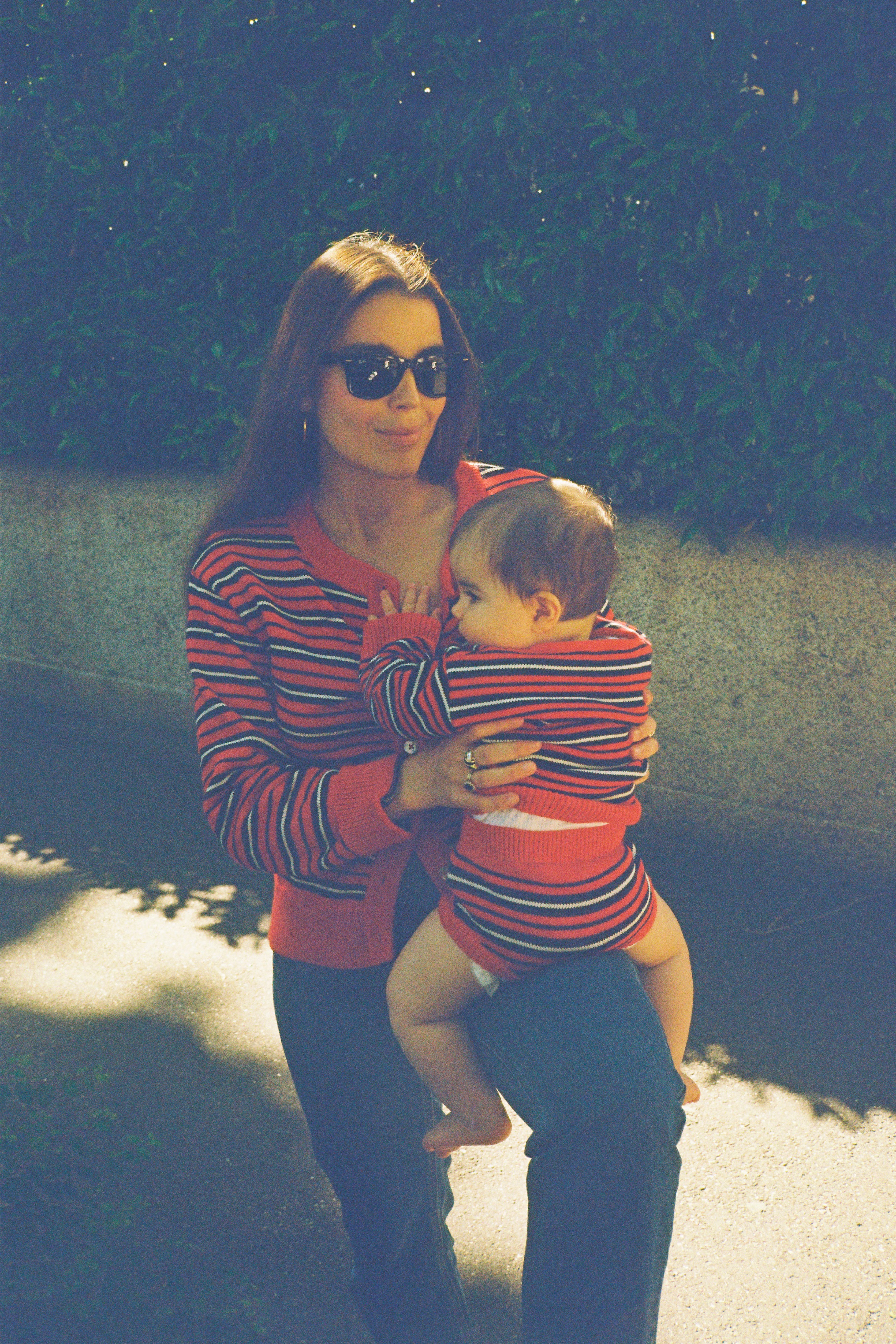 BABY STRIPED KNIT CARDIGAN