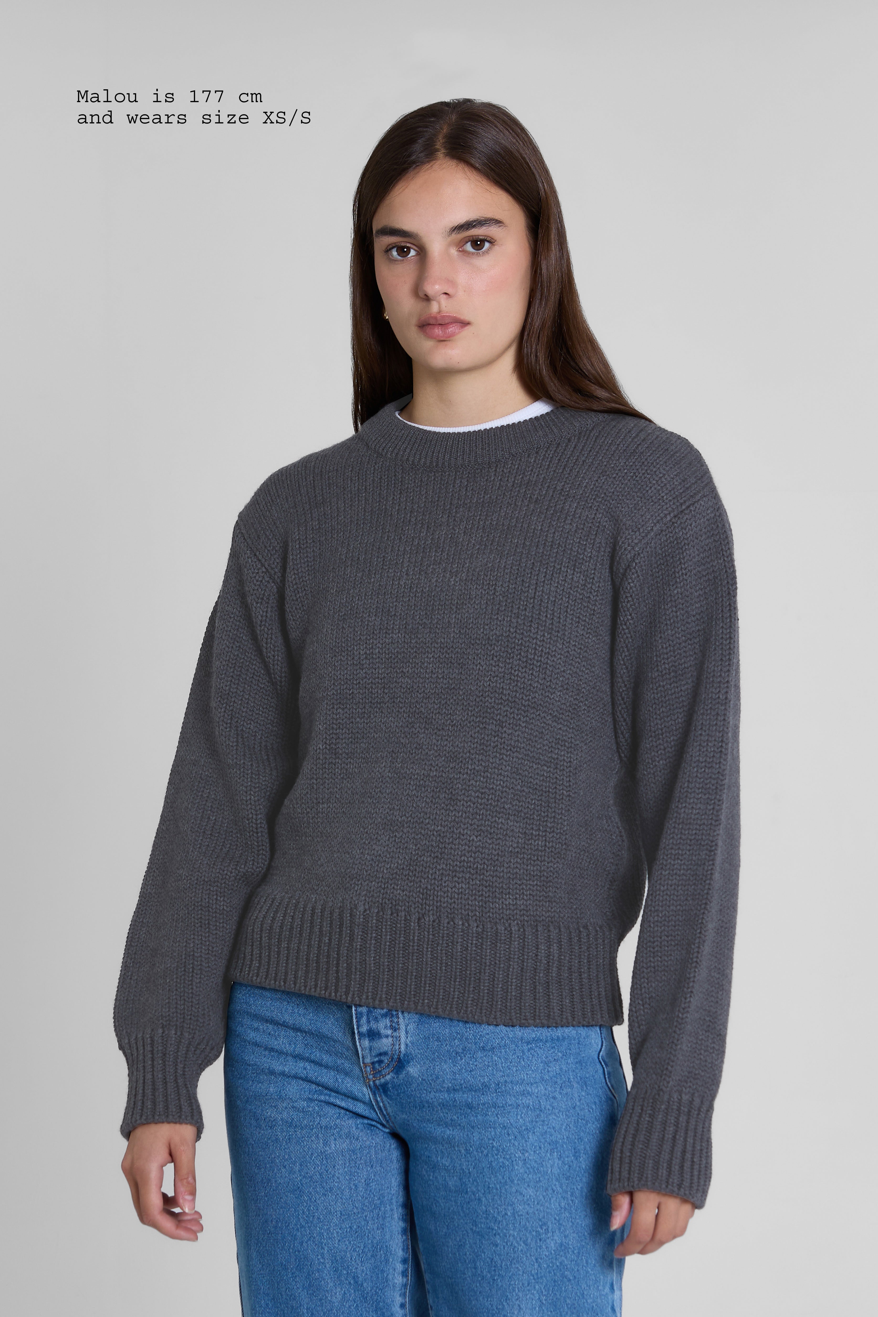 MERINO WOOL OVERSIZED SWEATER