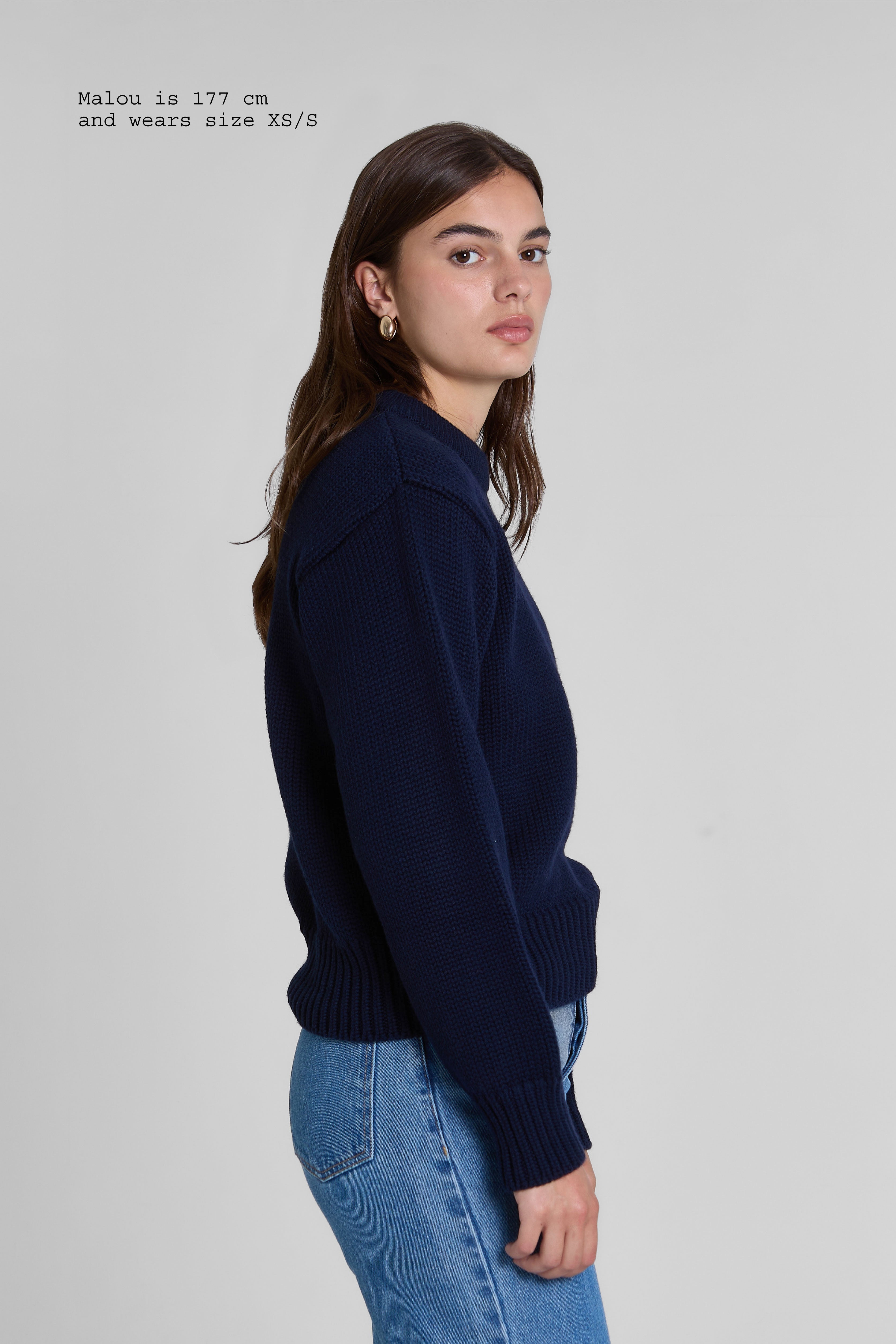 MERINO WOOL OVERSIZED SWEATER