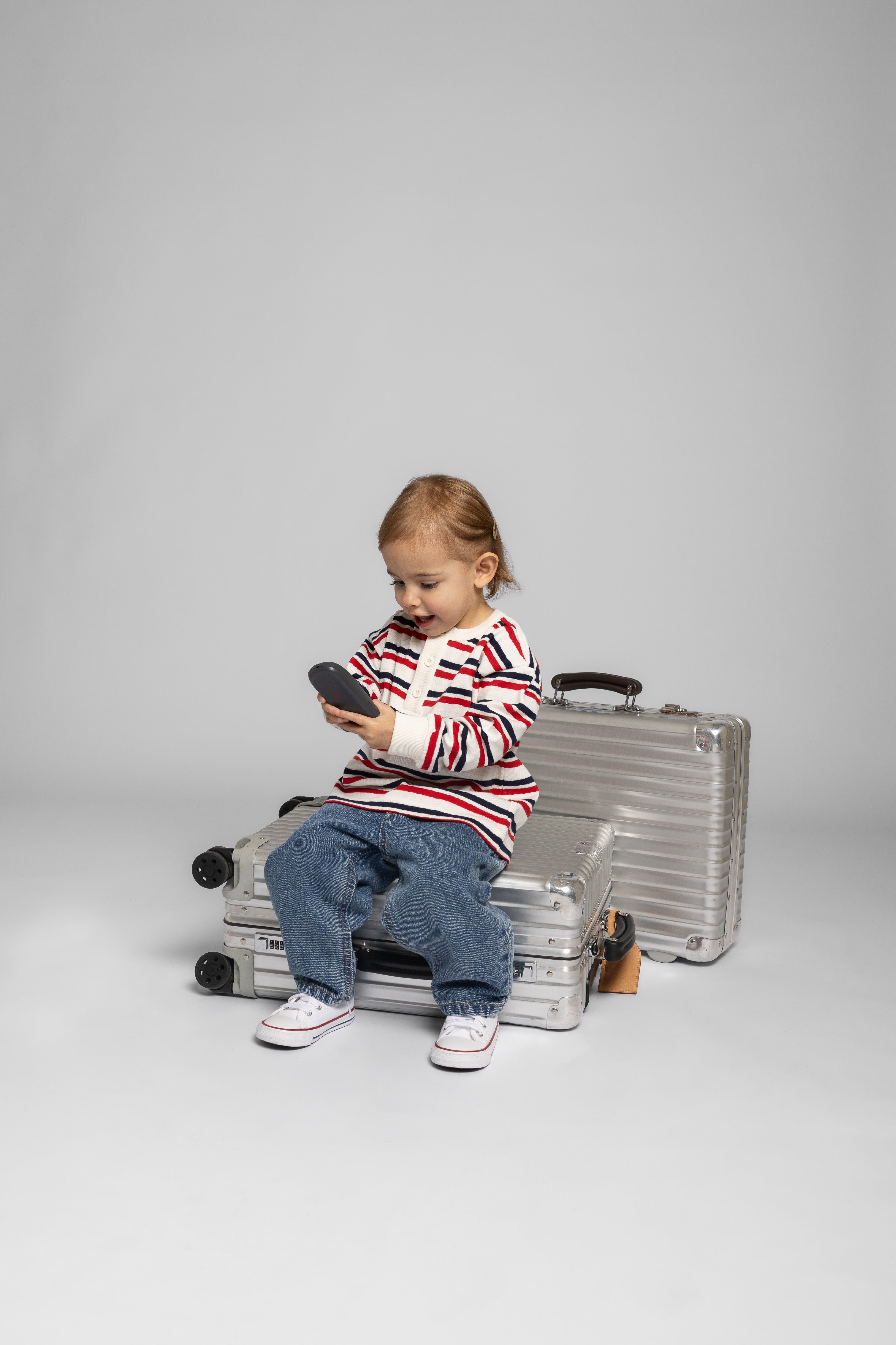 MINI HENLEY LONG SLEEVE TOP