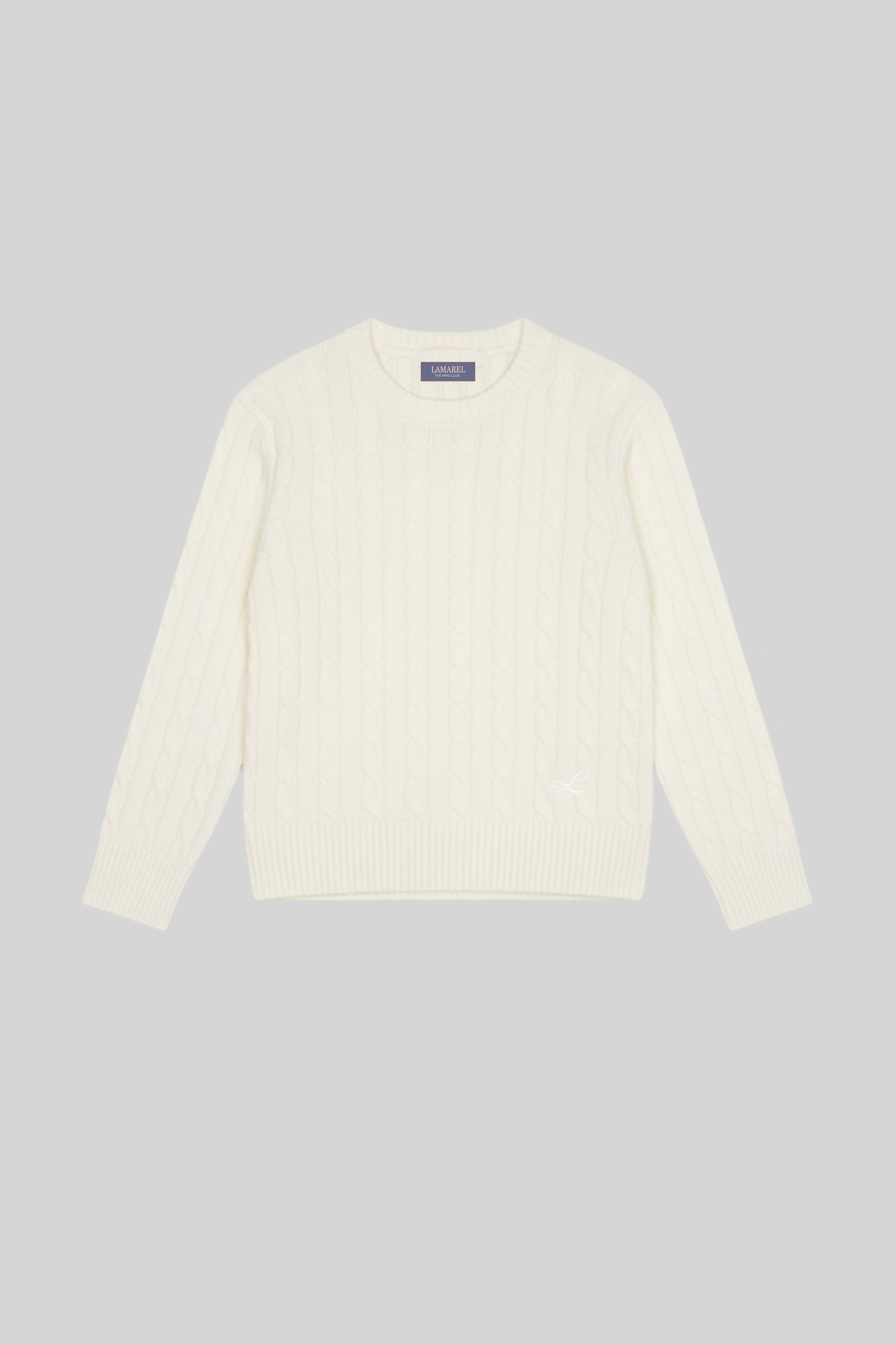 MINI CABLE-KNIT SWEATER