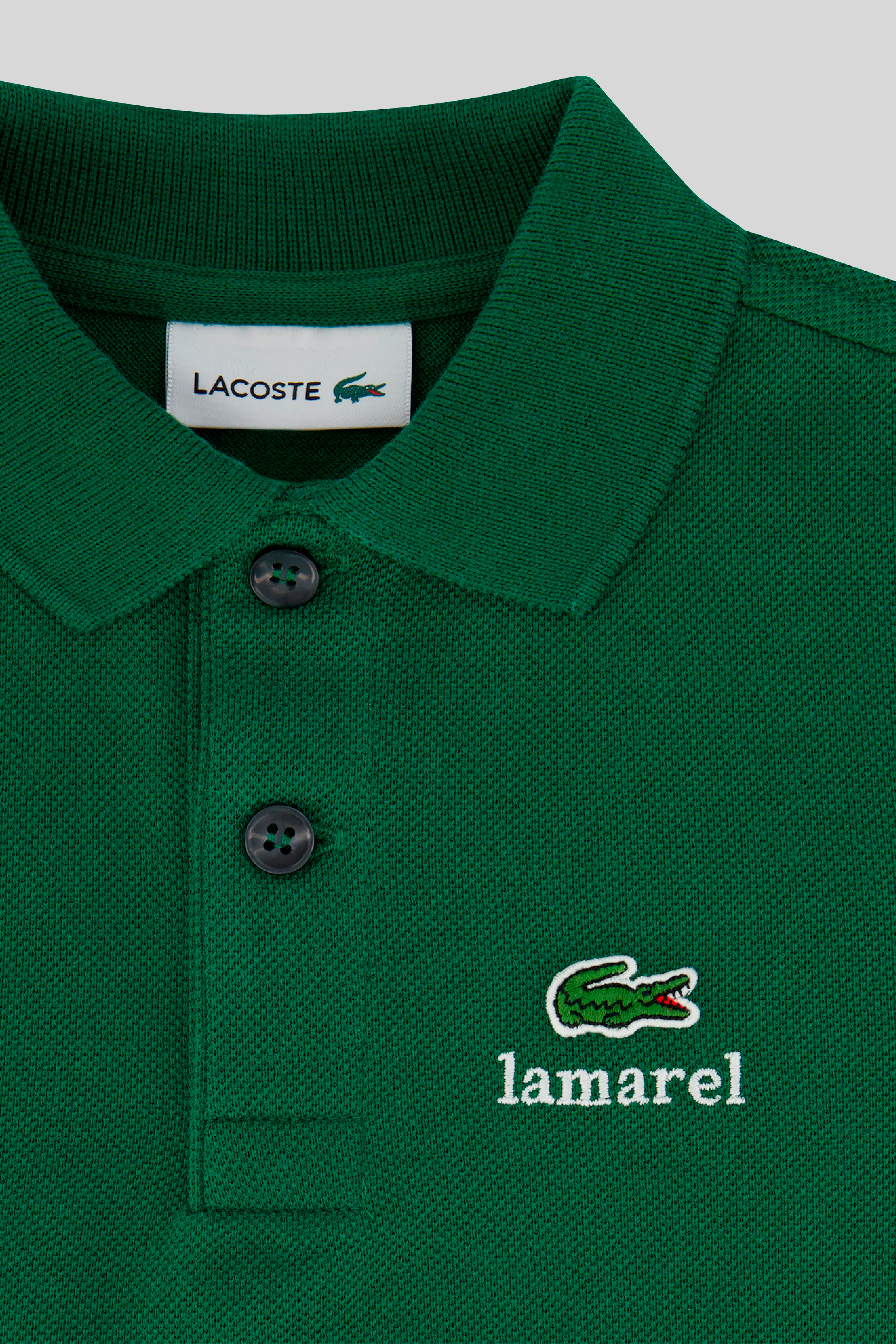 LACOSTE X LAMAREL MINI POLO SHIRT