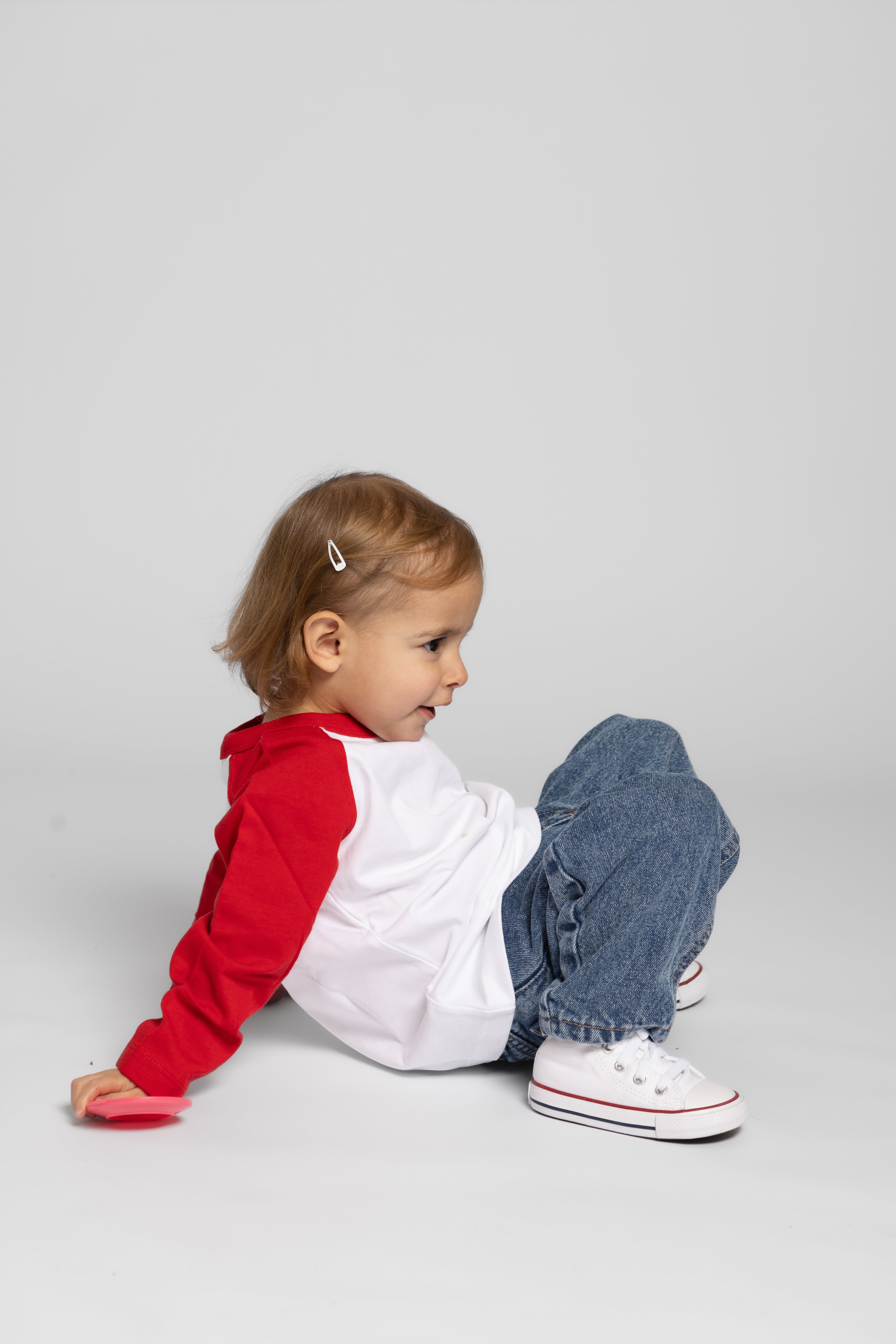 MINI BASEBALL T-SHIRT LOGO LONG SLEEVE