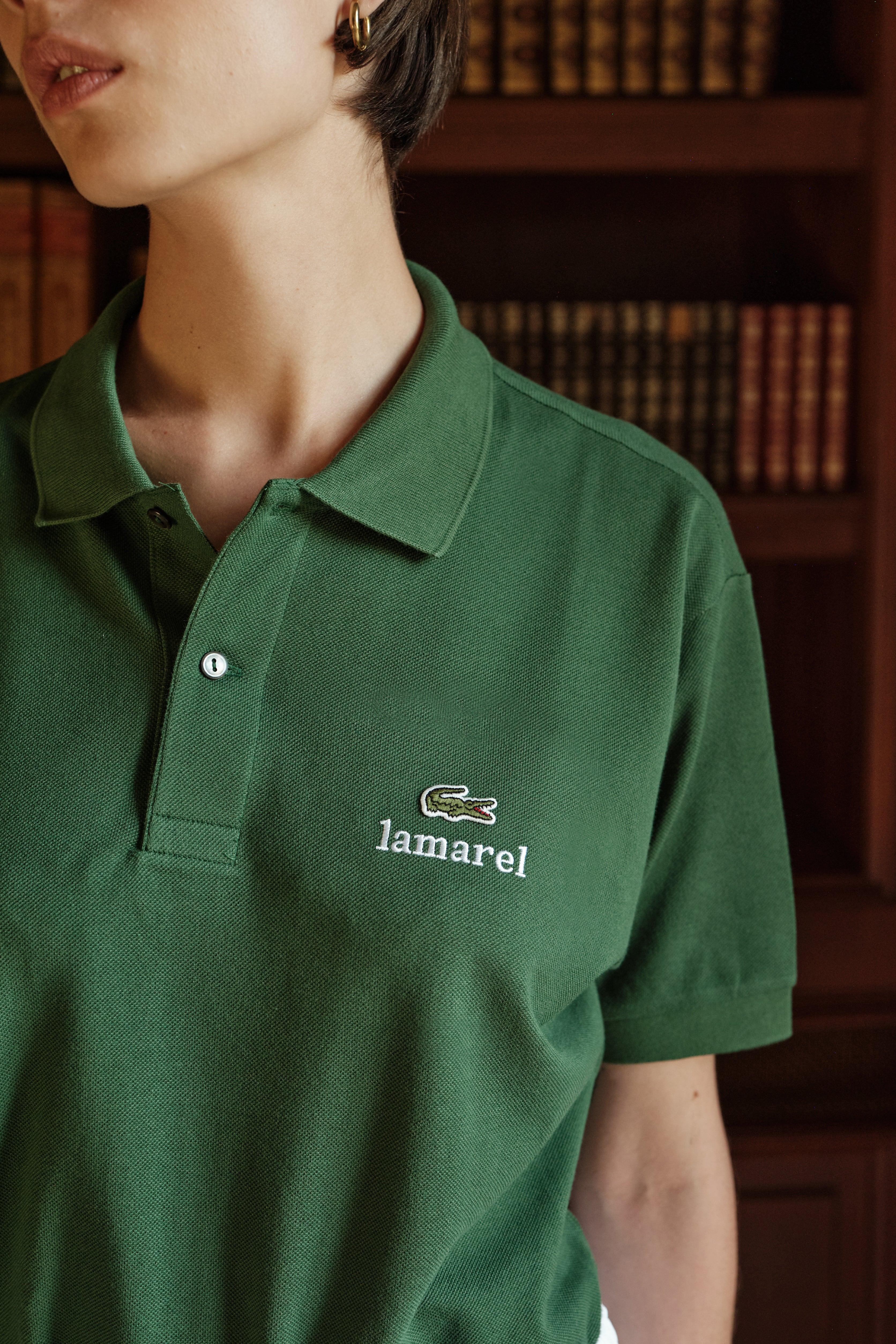 LACOSTE X LAMAREL POLO SHIRT