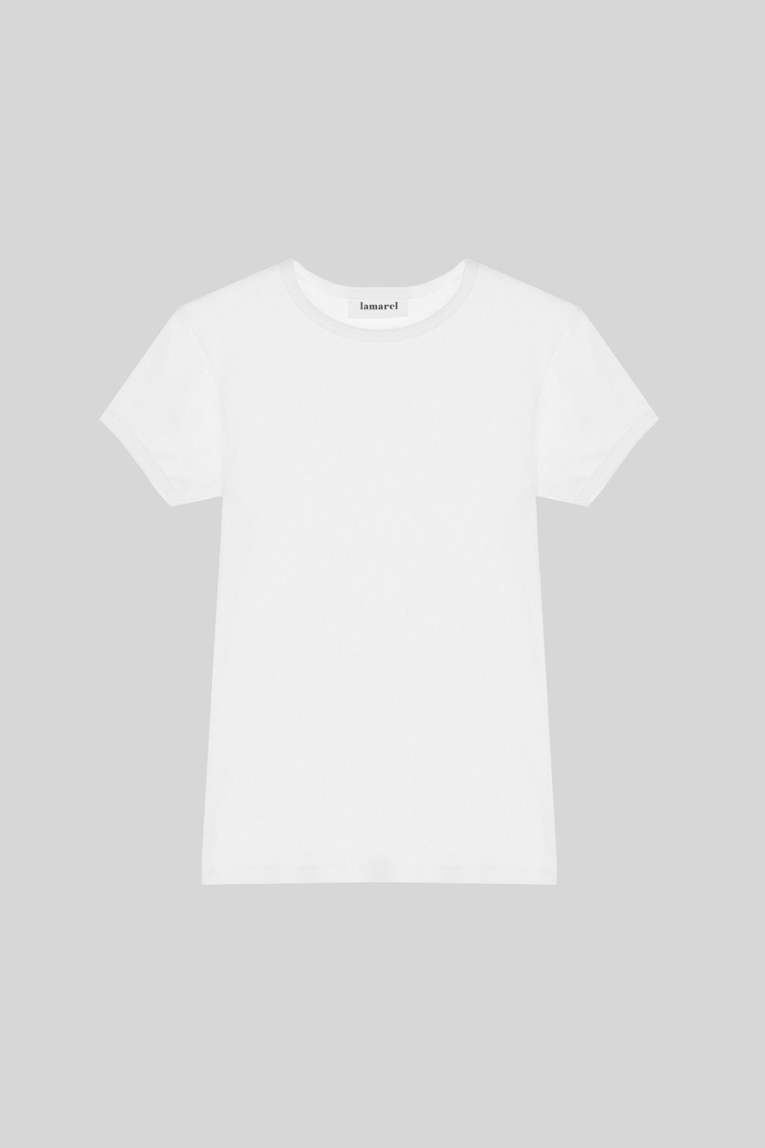 RIBBED T-SHIRT
