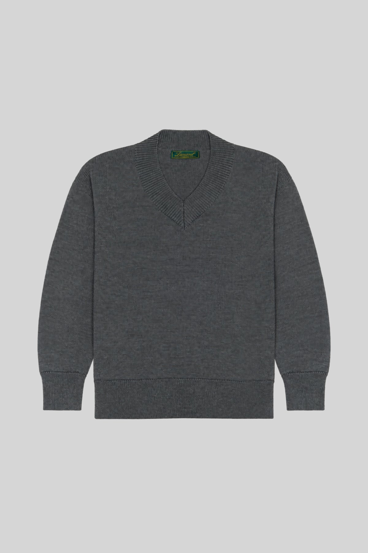 MERINO WOOL SLOUCHY V-NECK SWEATER