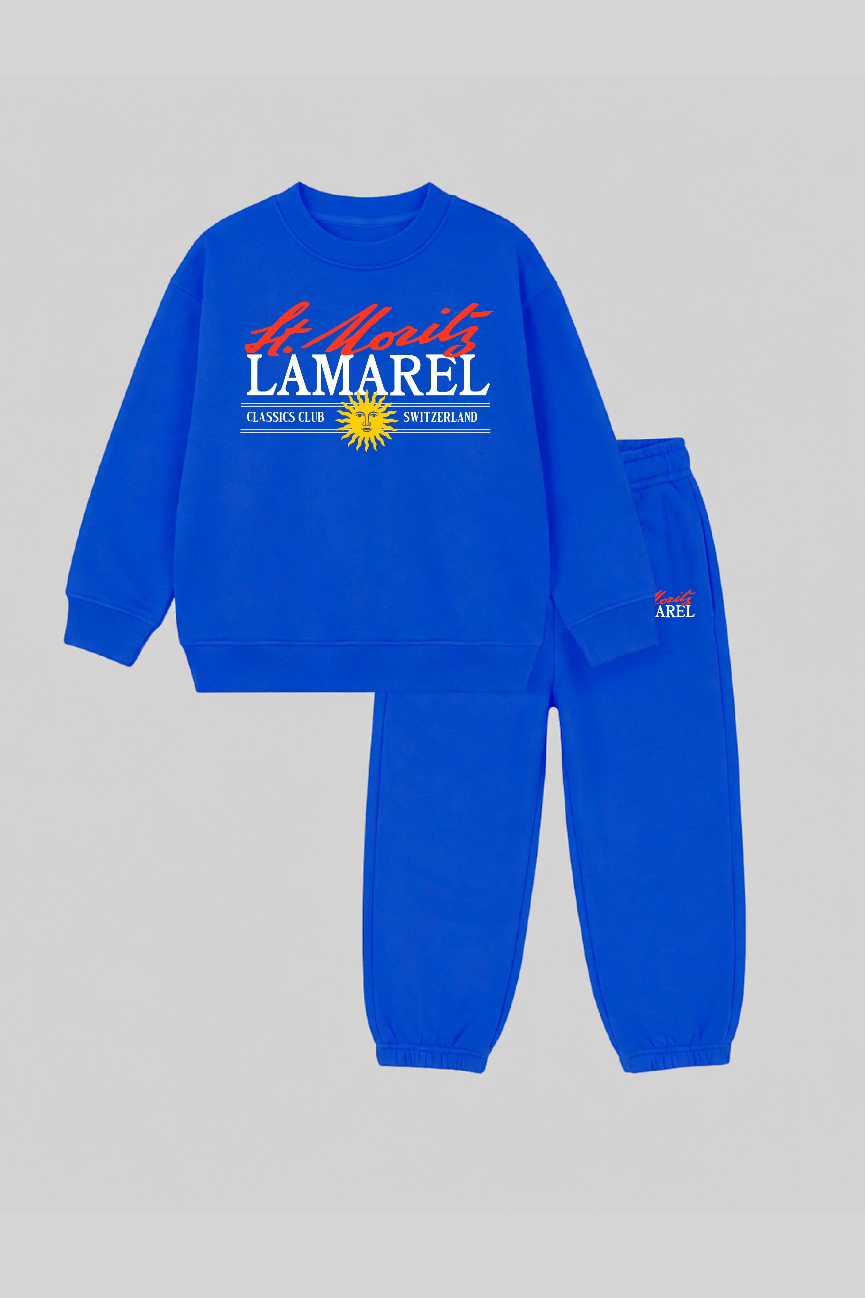 ST. MORITZ X LAMAREL MINI OVERSIZED SWEAT SET