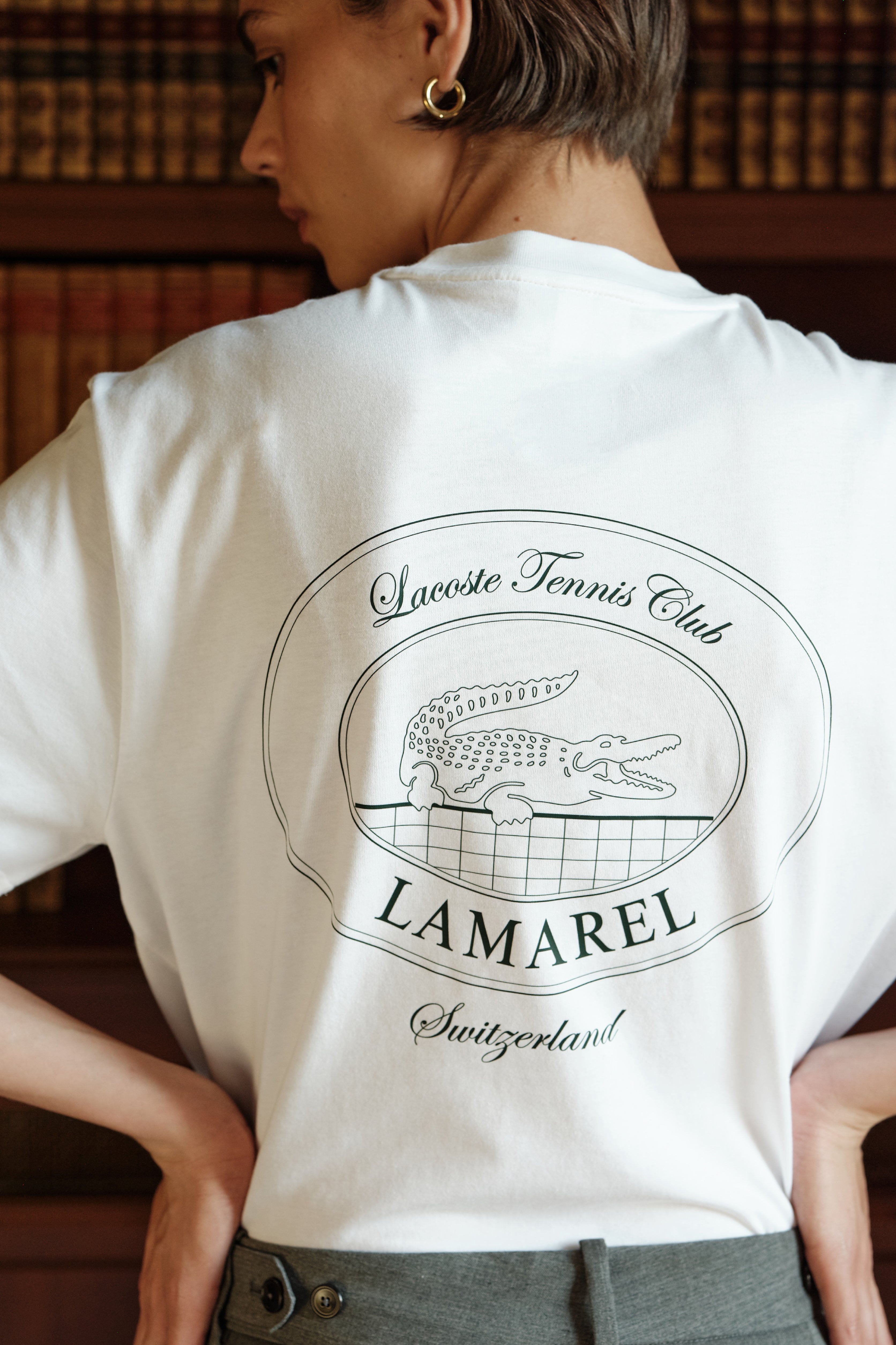 LACOSTE X LAMAREL T-SHIRT
