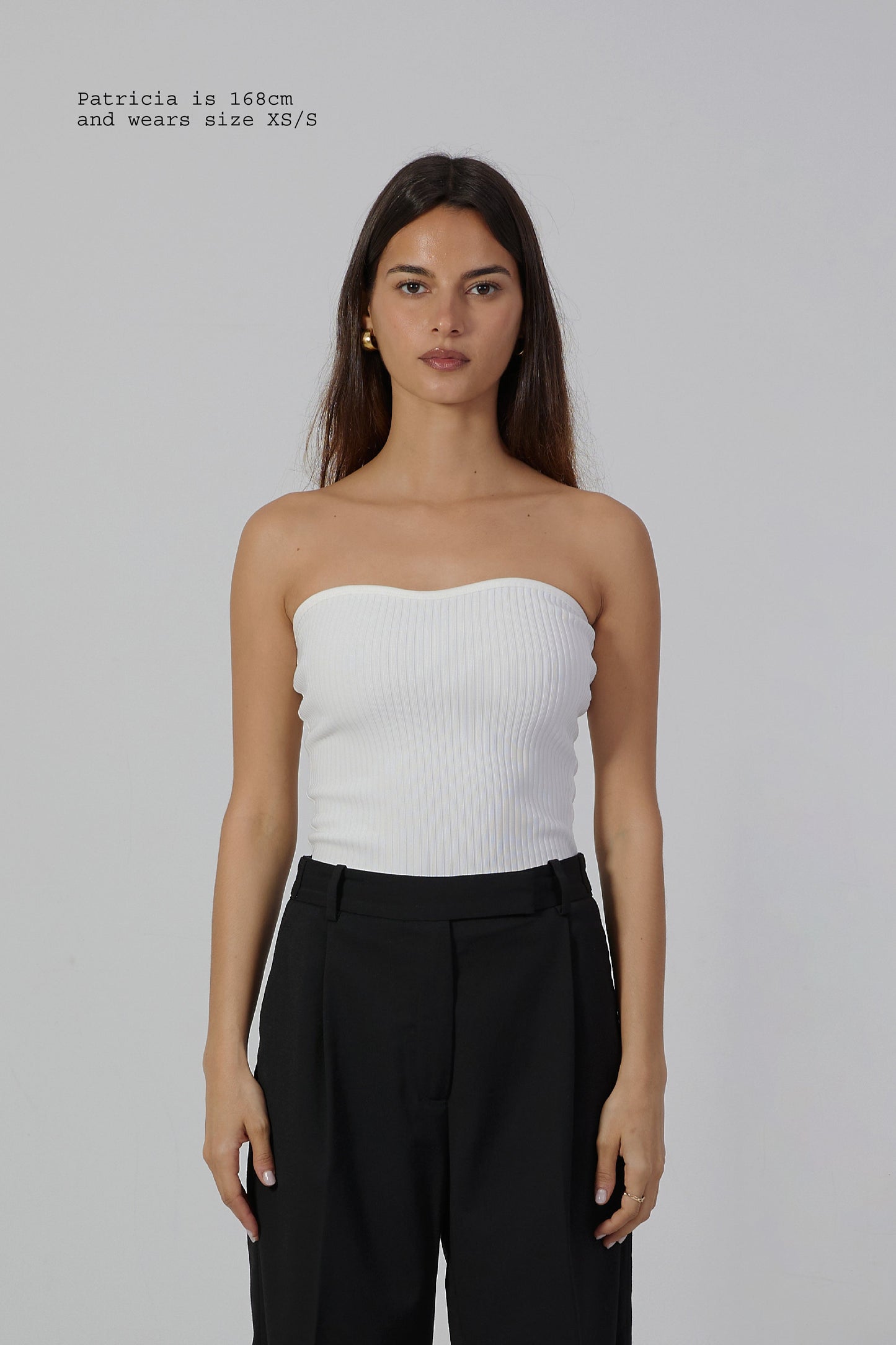 RIBBED TUBE TOP
