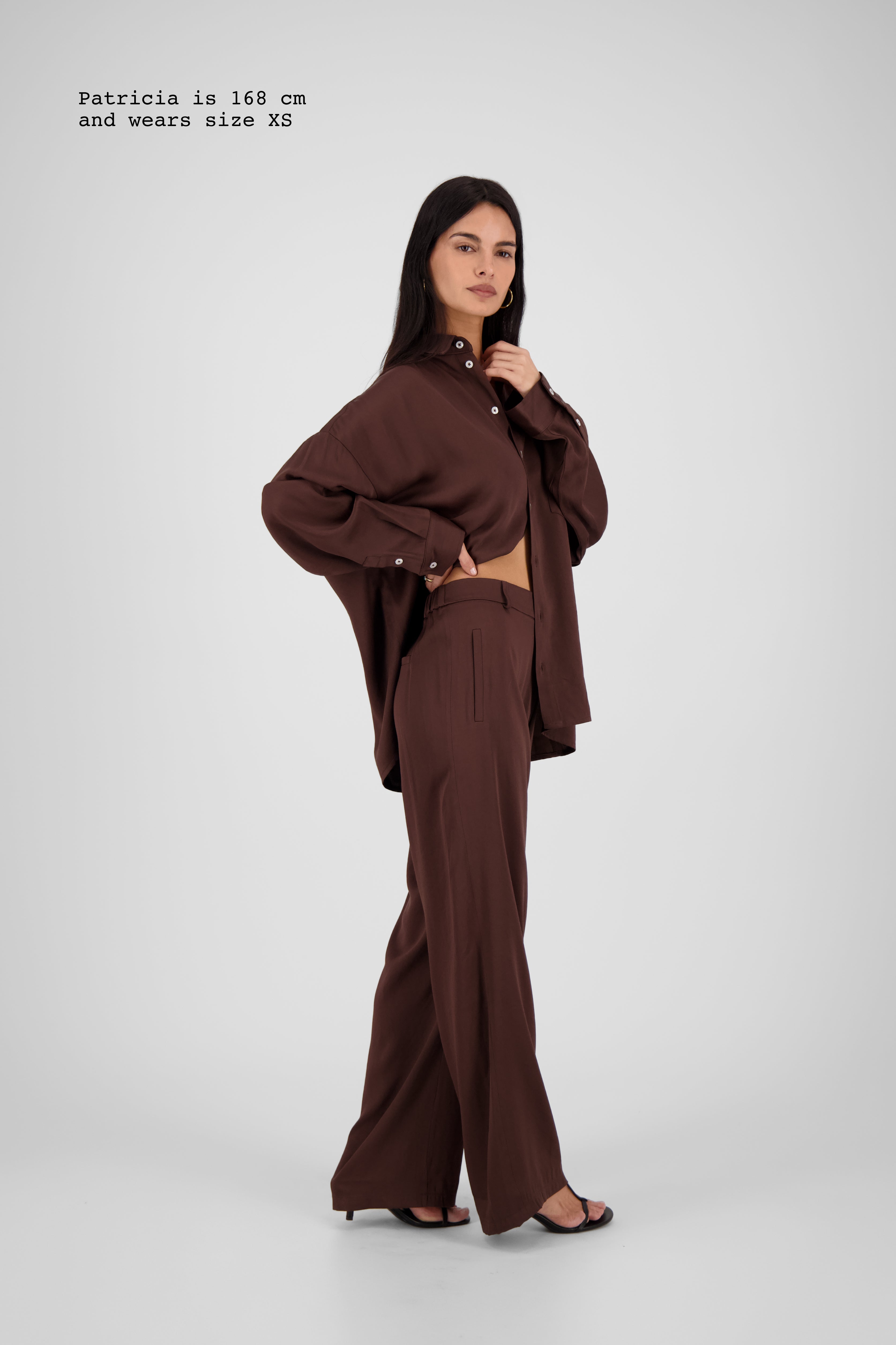 VISCOSE TAILORED PANTS