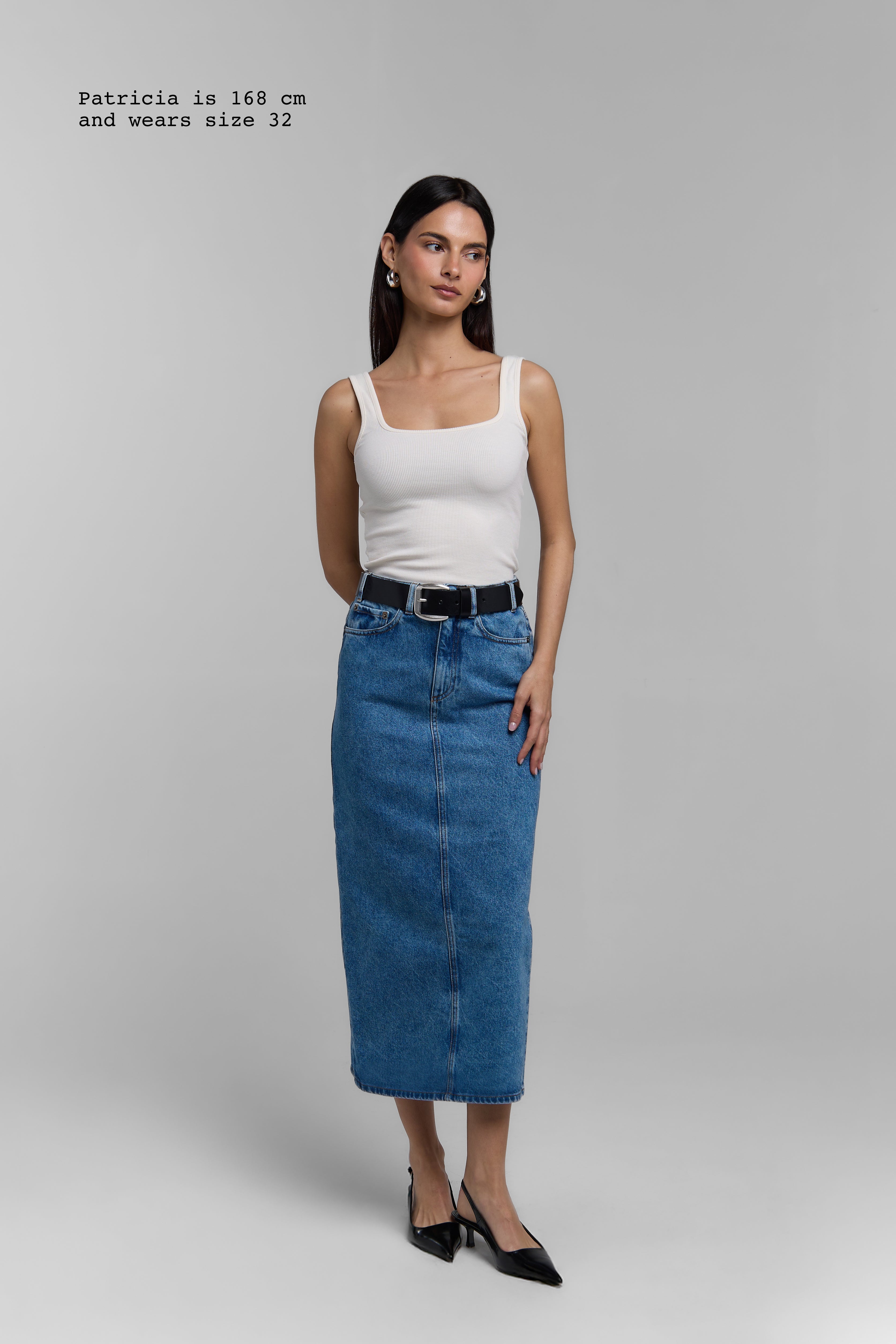 DENIM SKIRT