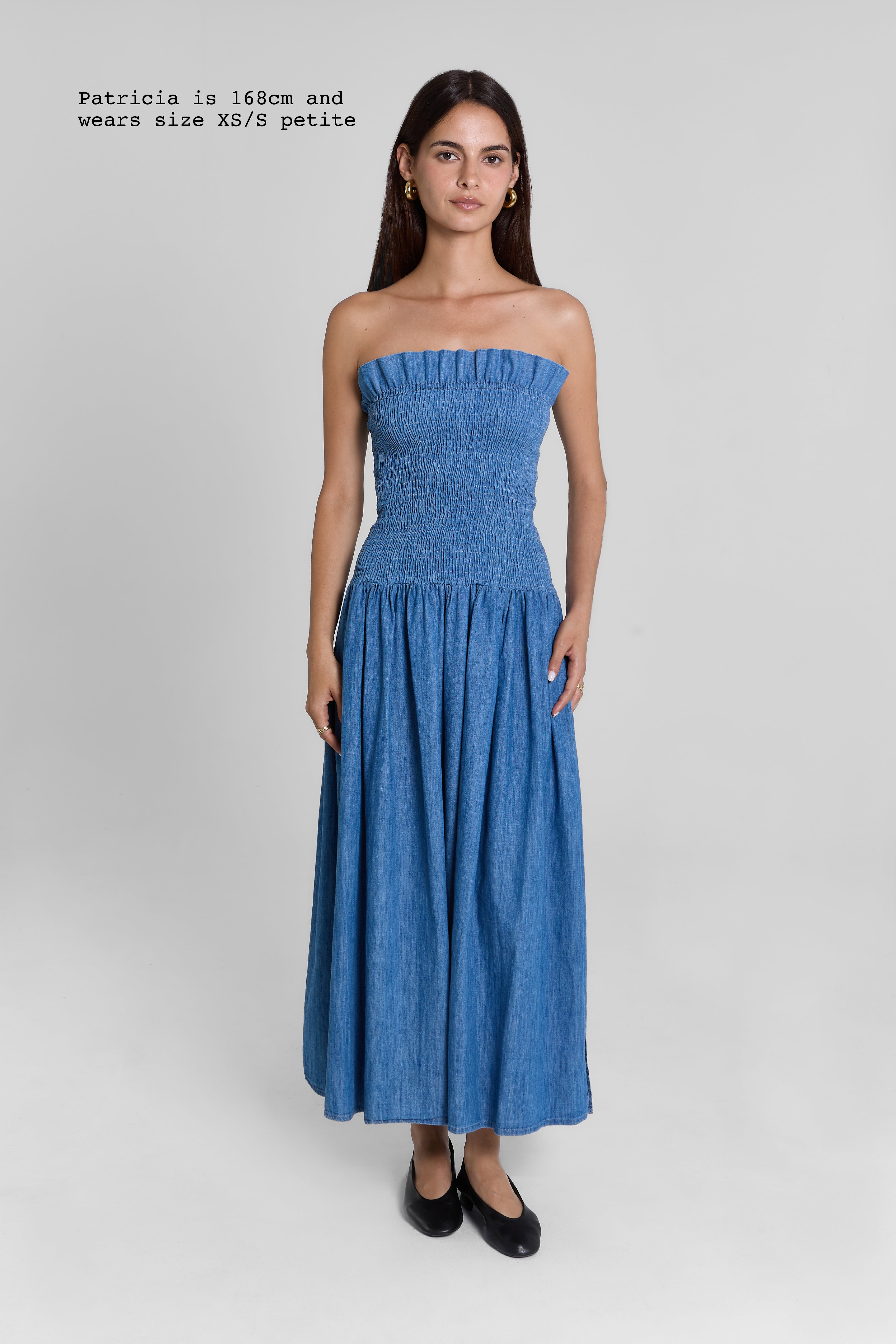 RUFFLED DRESS