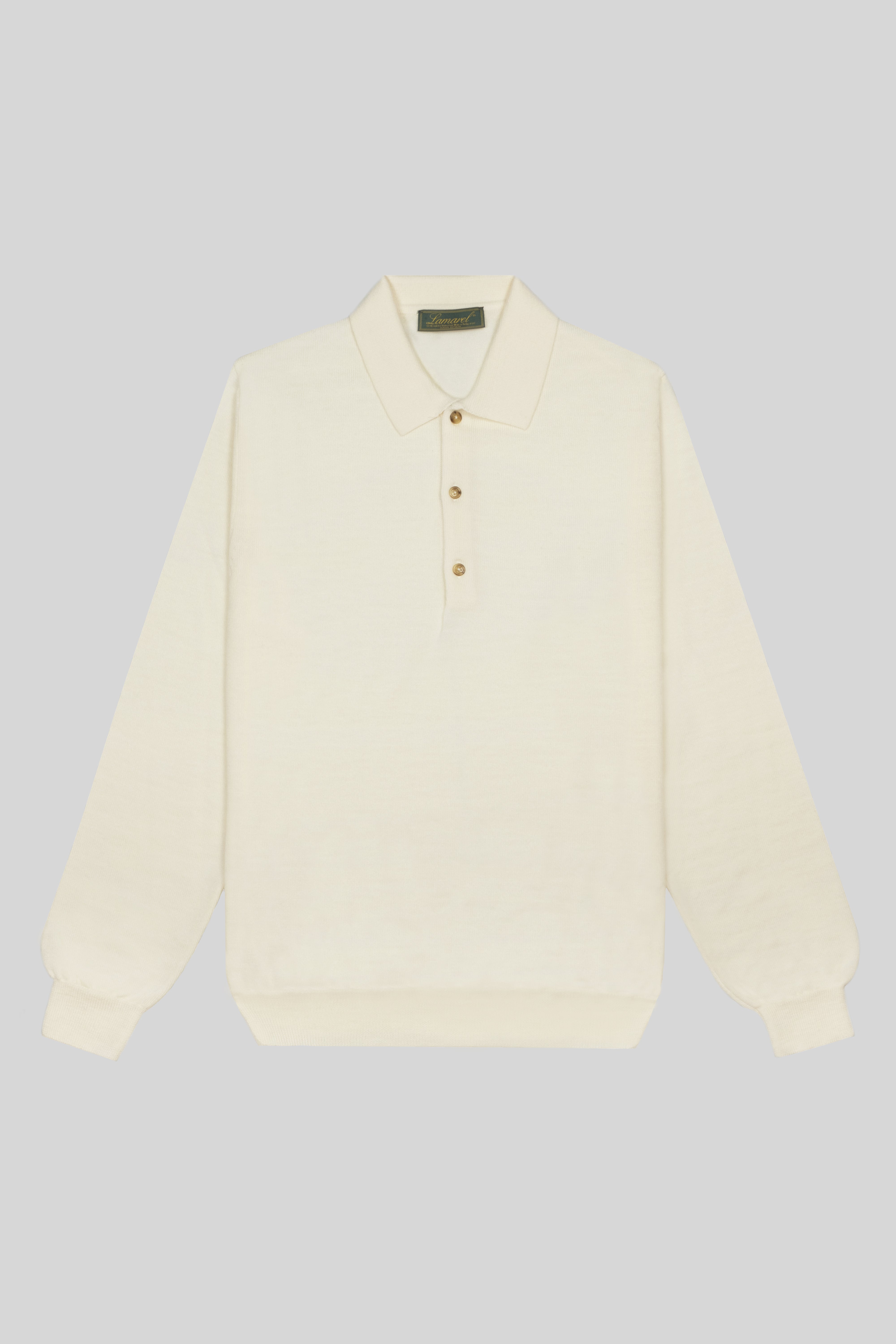 MERINO WOOL POLO