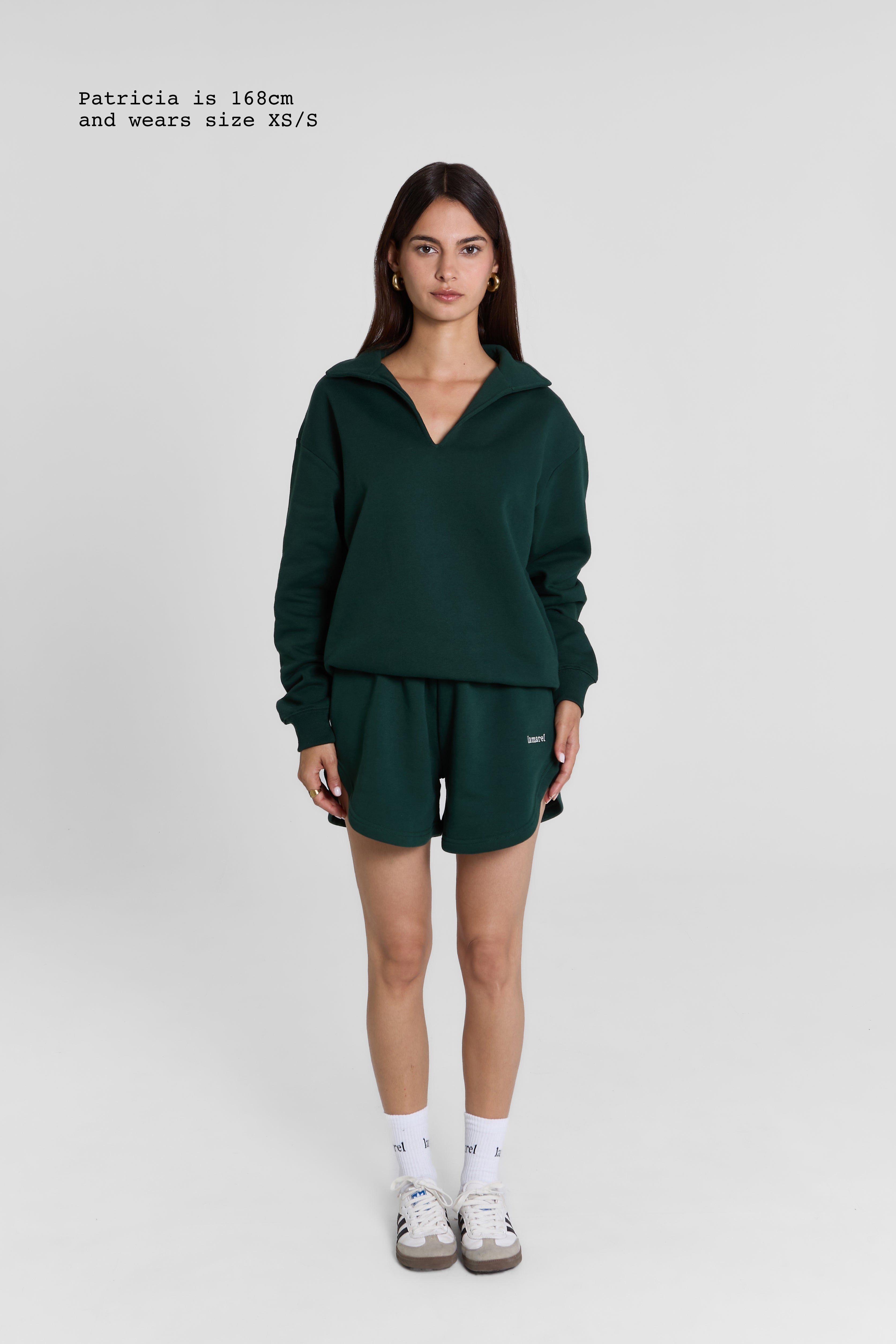 V-NECK SWEATER NO FLEECE