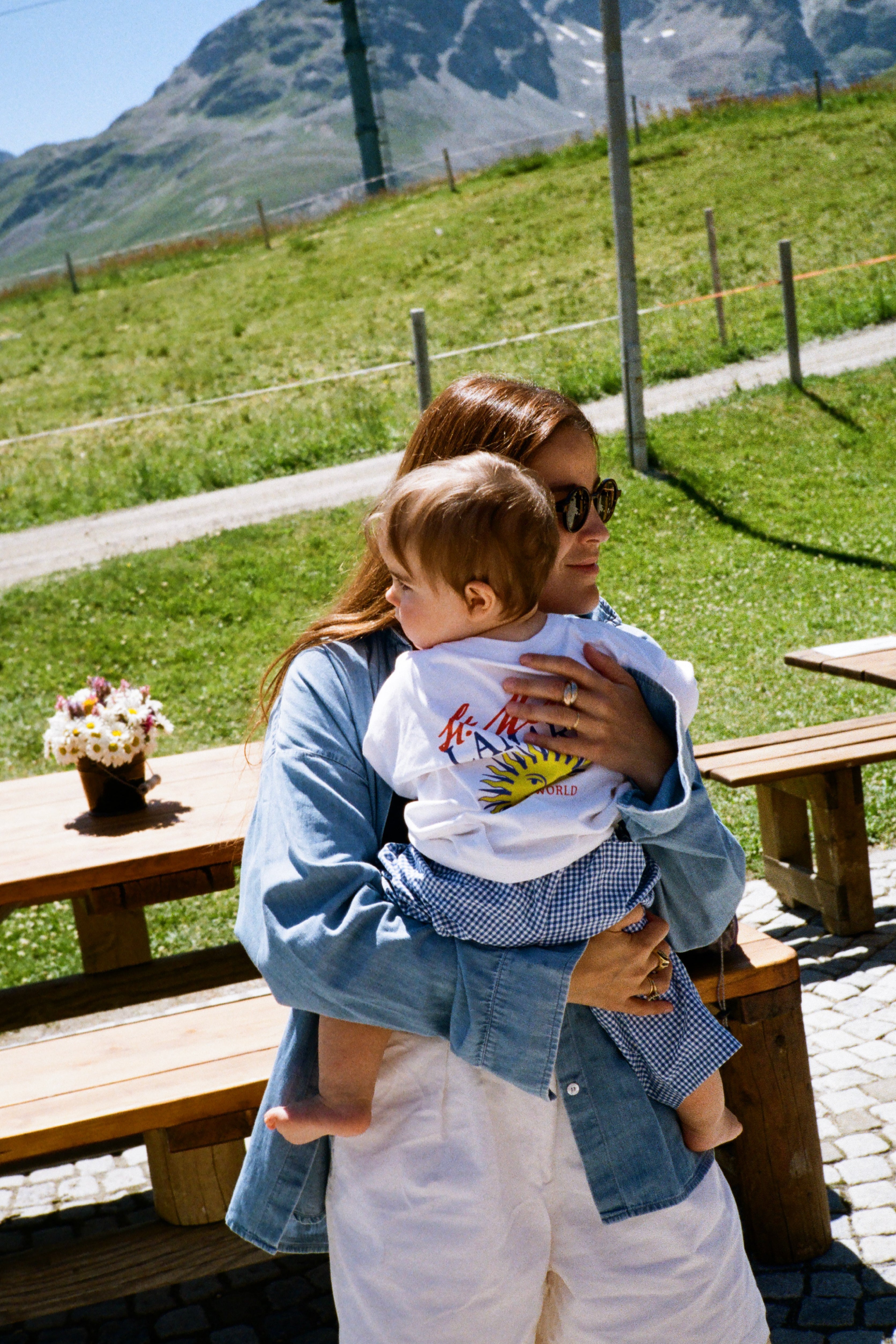 BABY VICHY PANTS