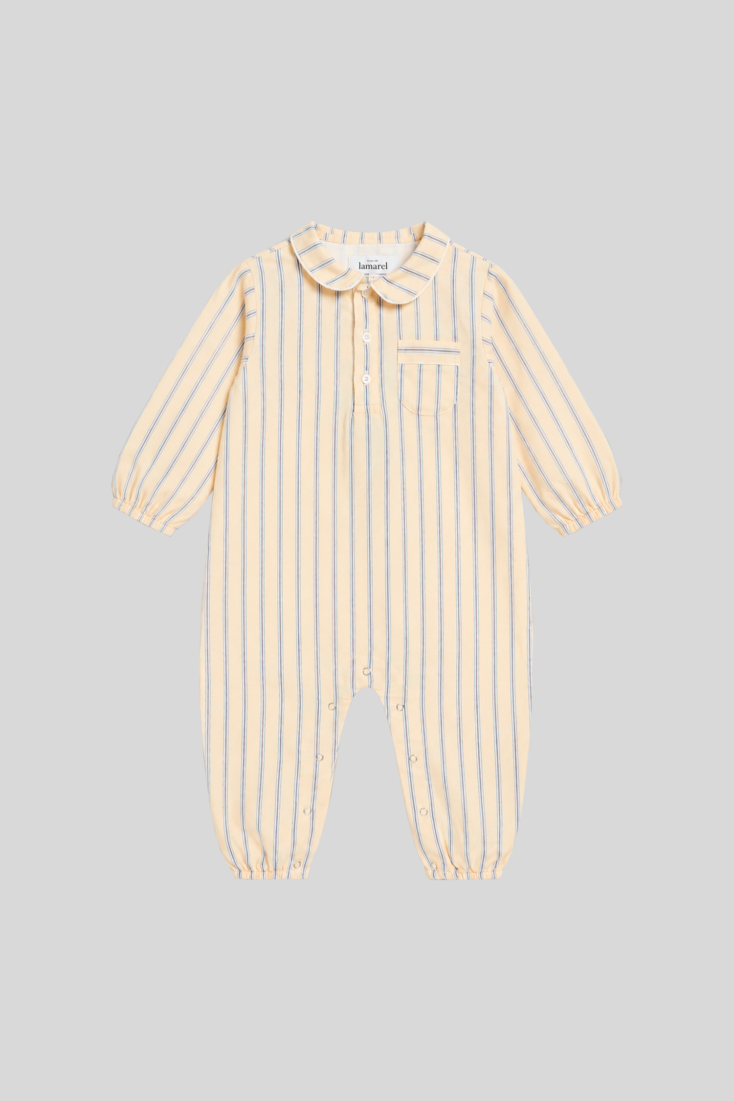 BABY OVERALL PYJAMA WITH ELASTIC