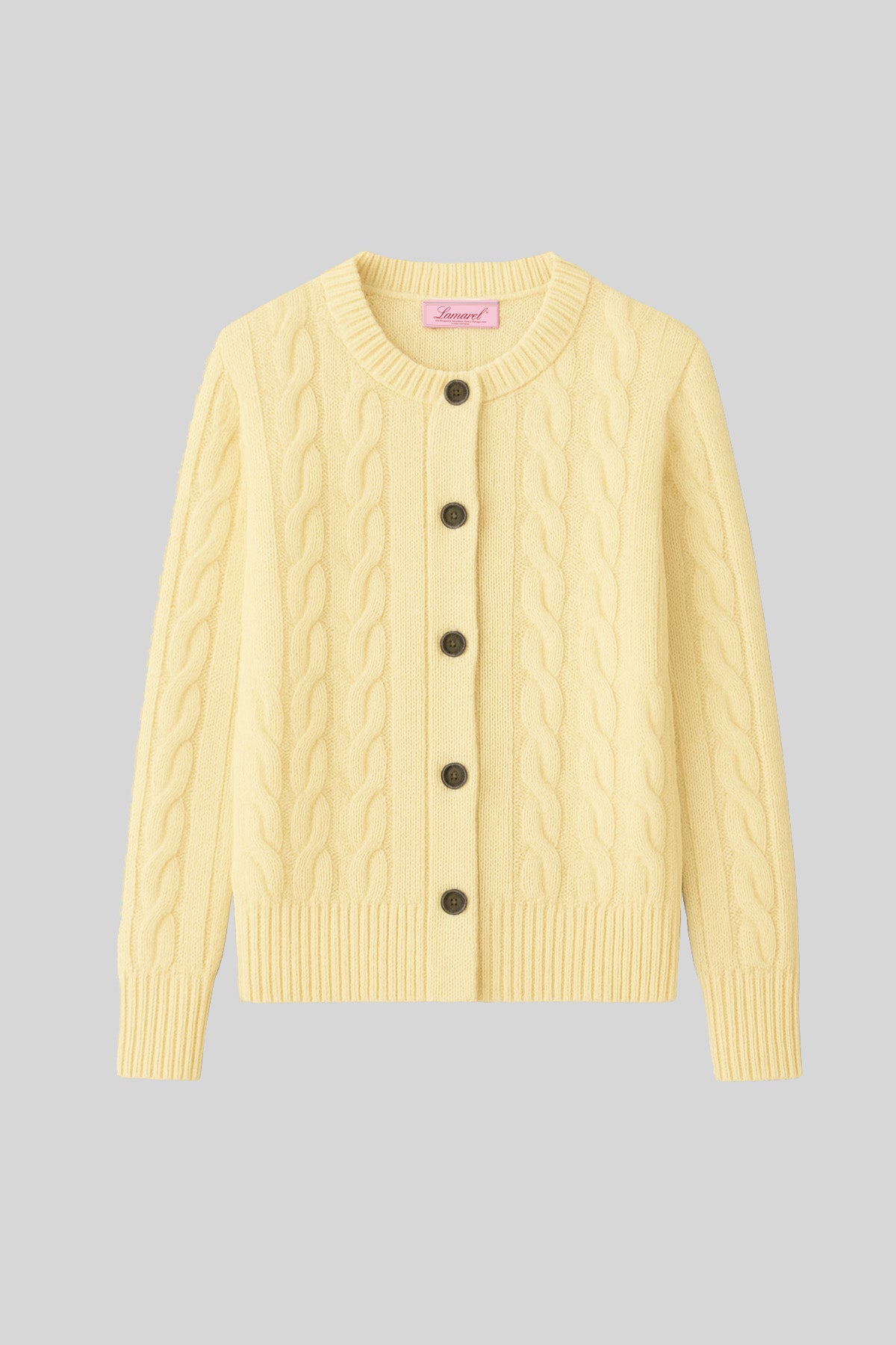 CABLE-KNIT CARDIGAN