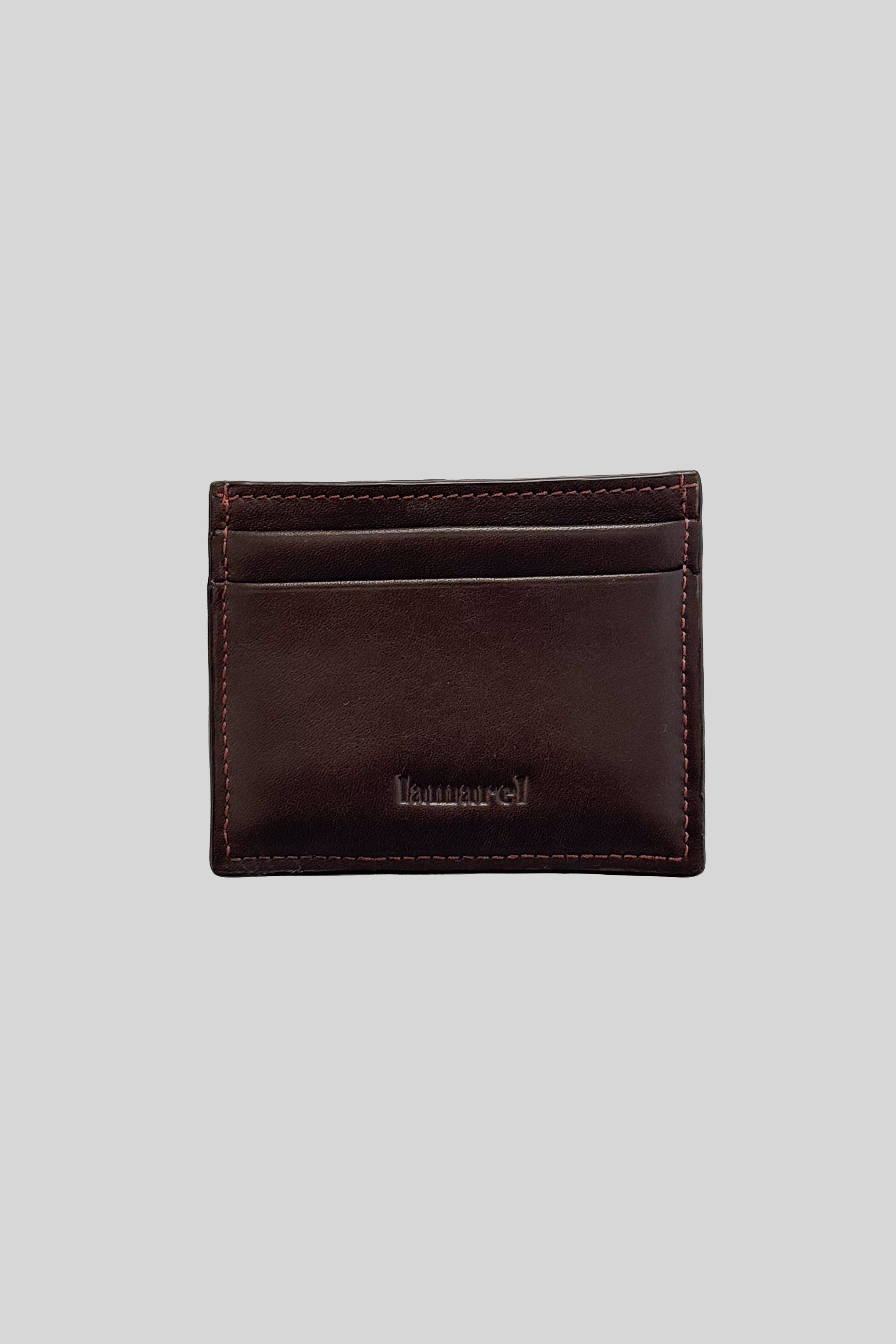SUEDE CARD HOLDER