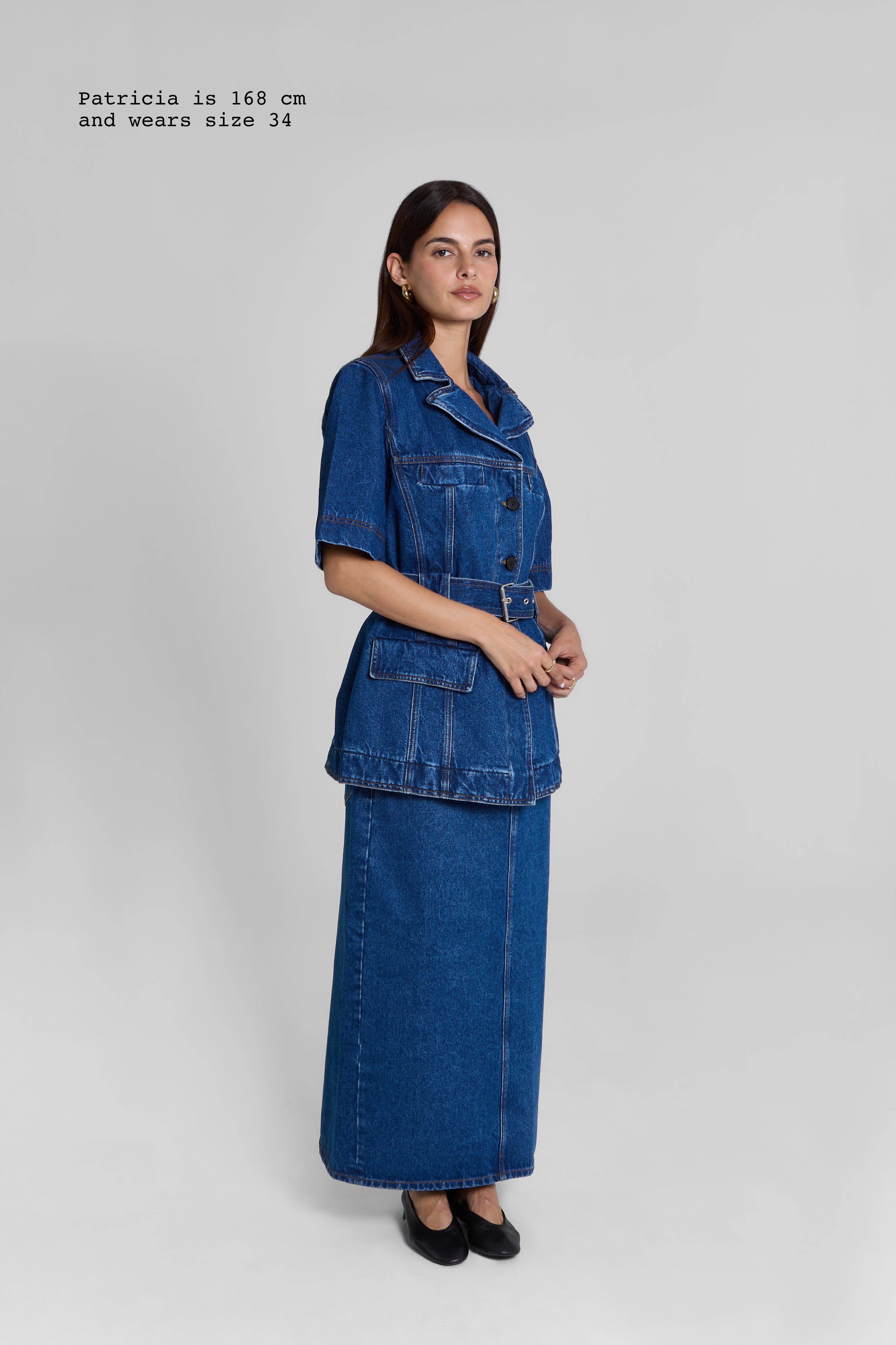 DENIM SKIRT
