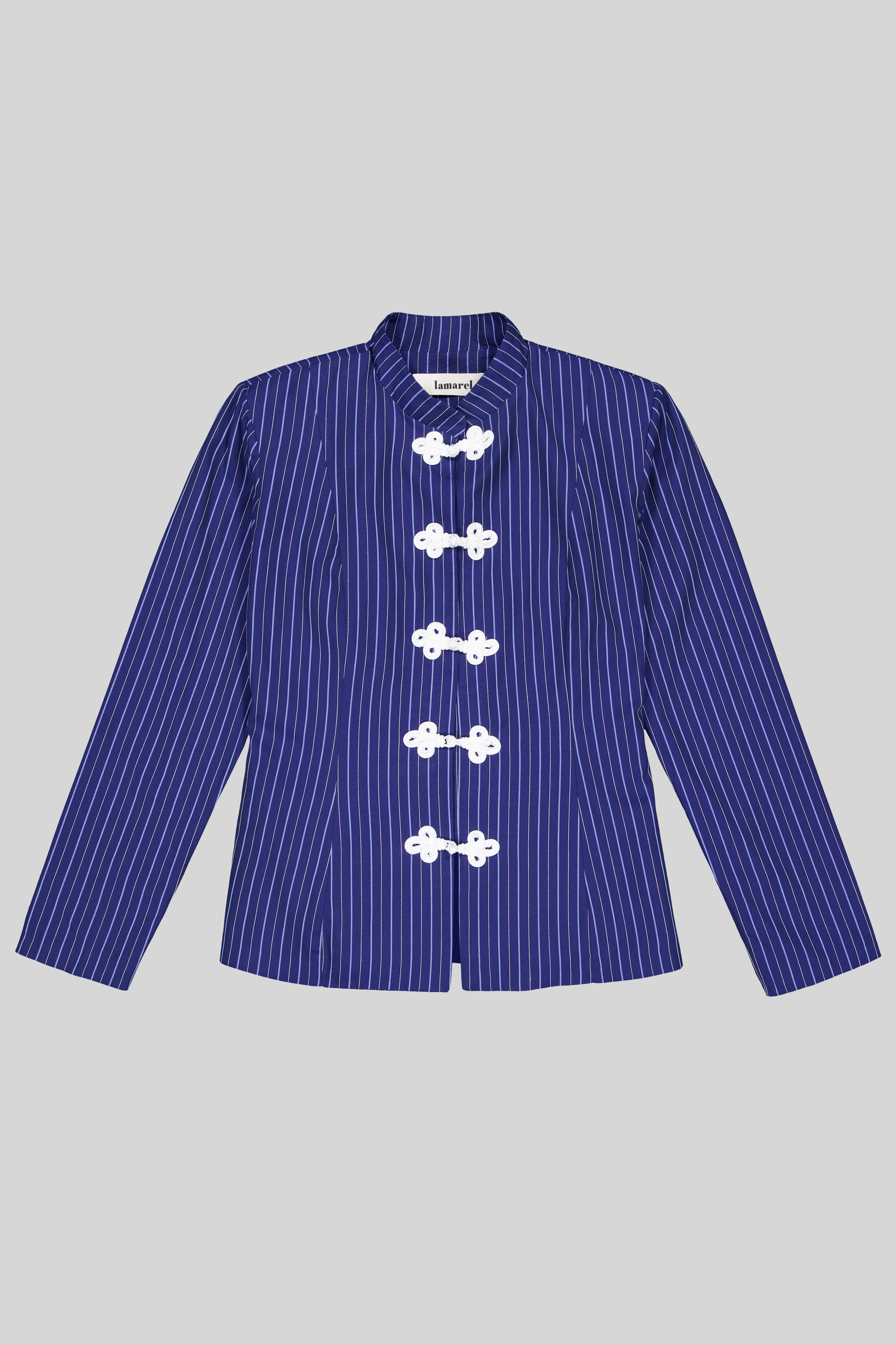 FITTED SHIRT WITH FASTENINGS