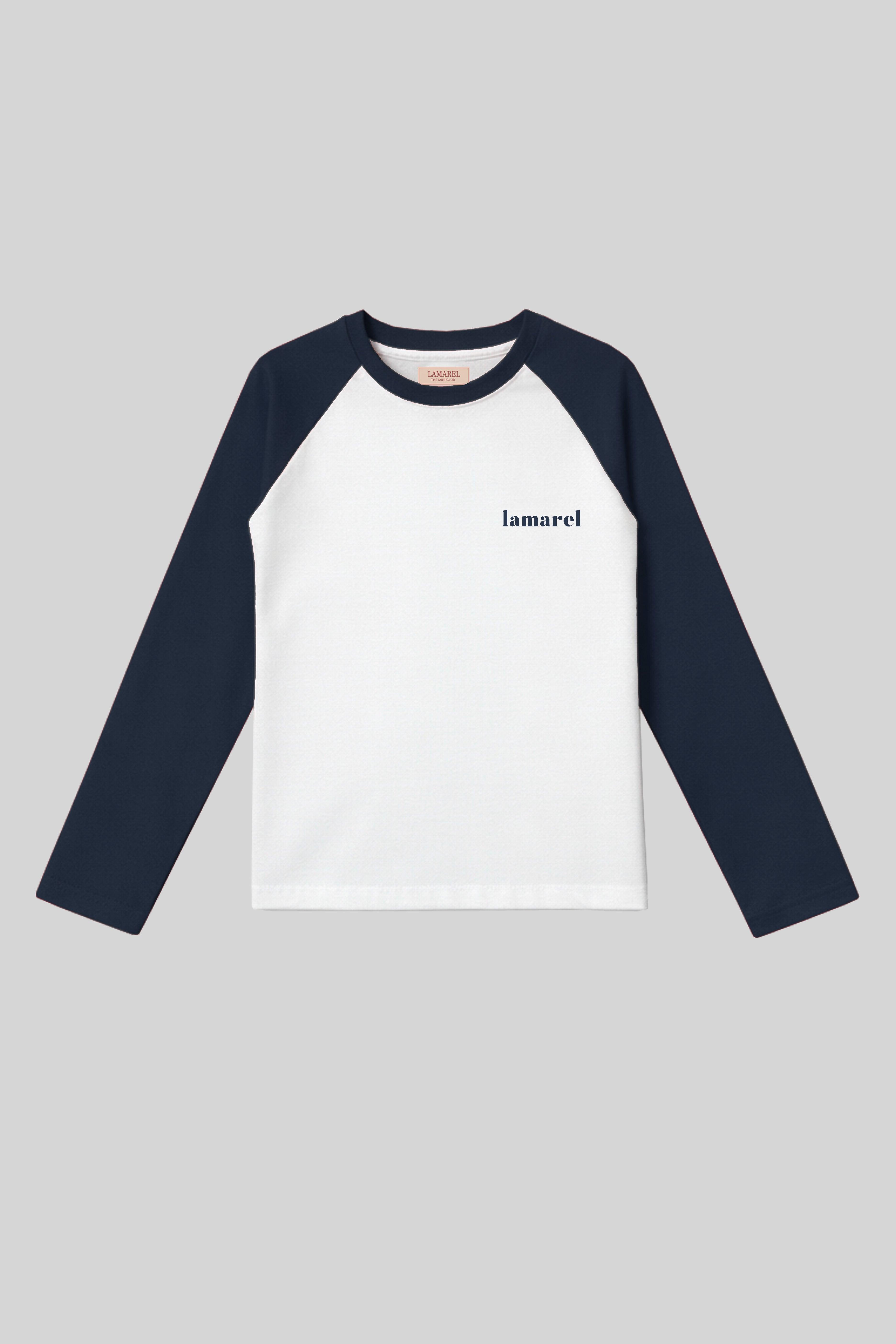 MINI BASEBALL T-SHIRT LOGO LONG SLEEVE