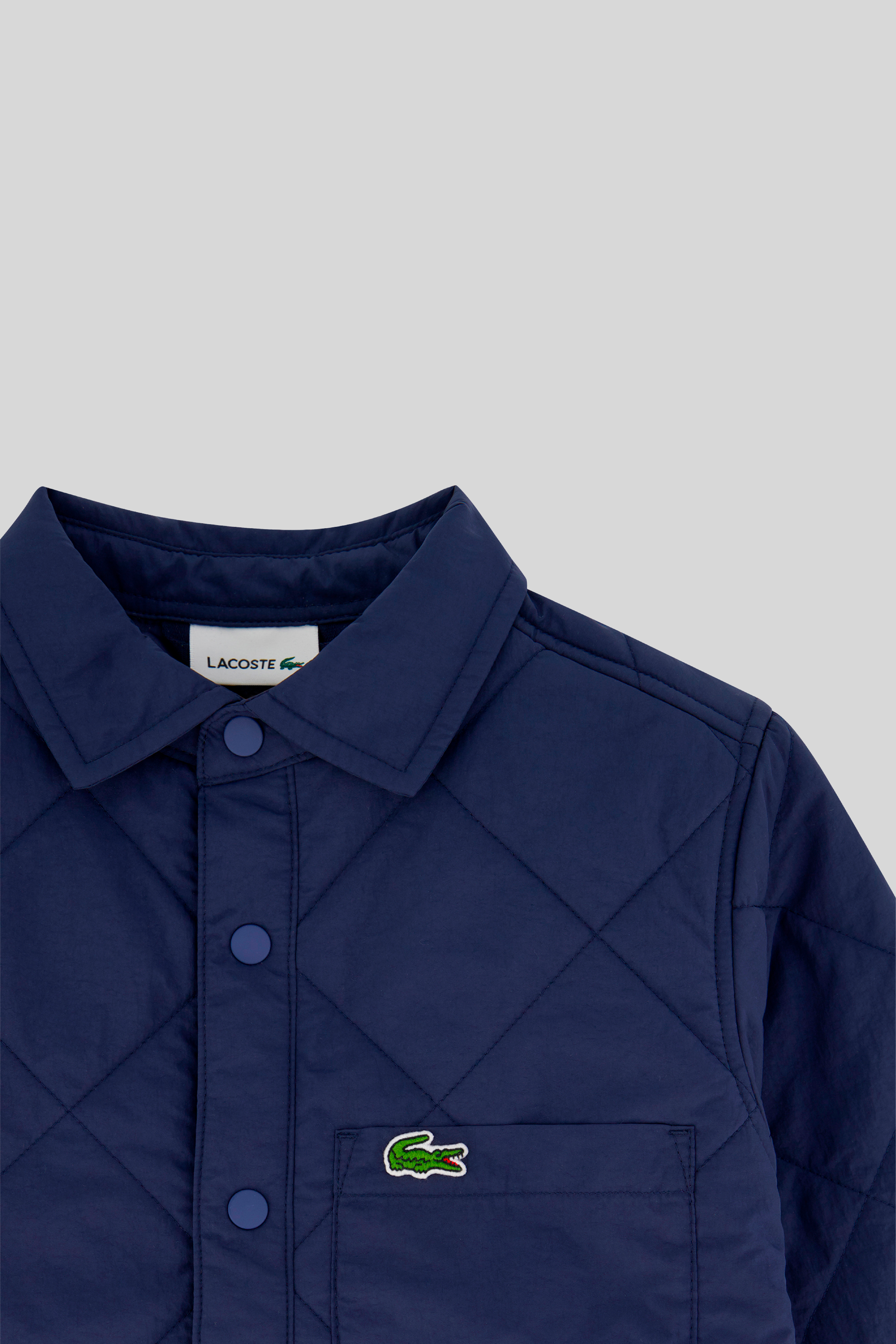 LACOSTE X LAMAREL KIDS QUILTED JACKET