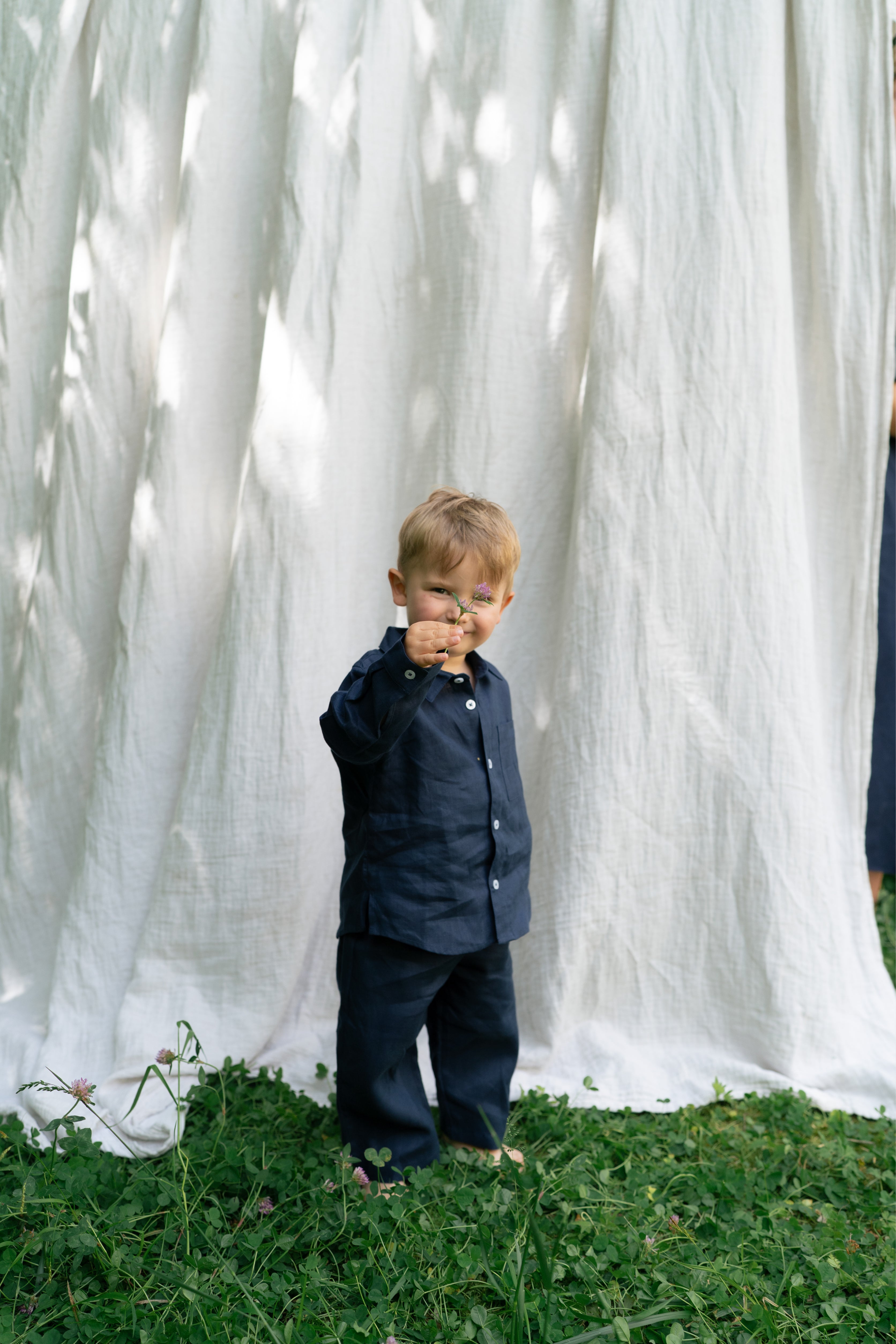 MINI LINEN PANTS