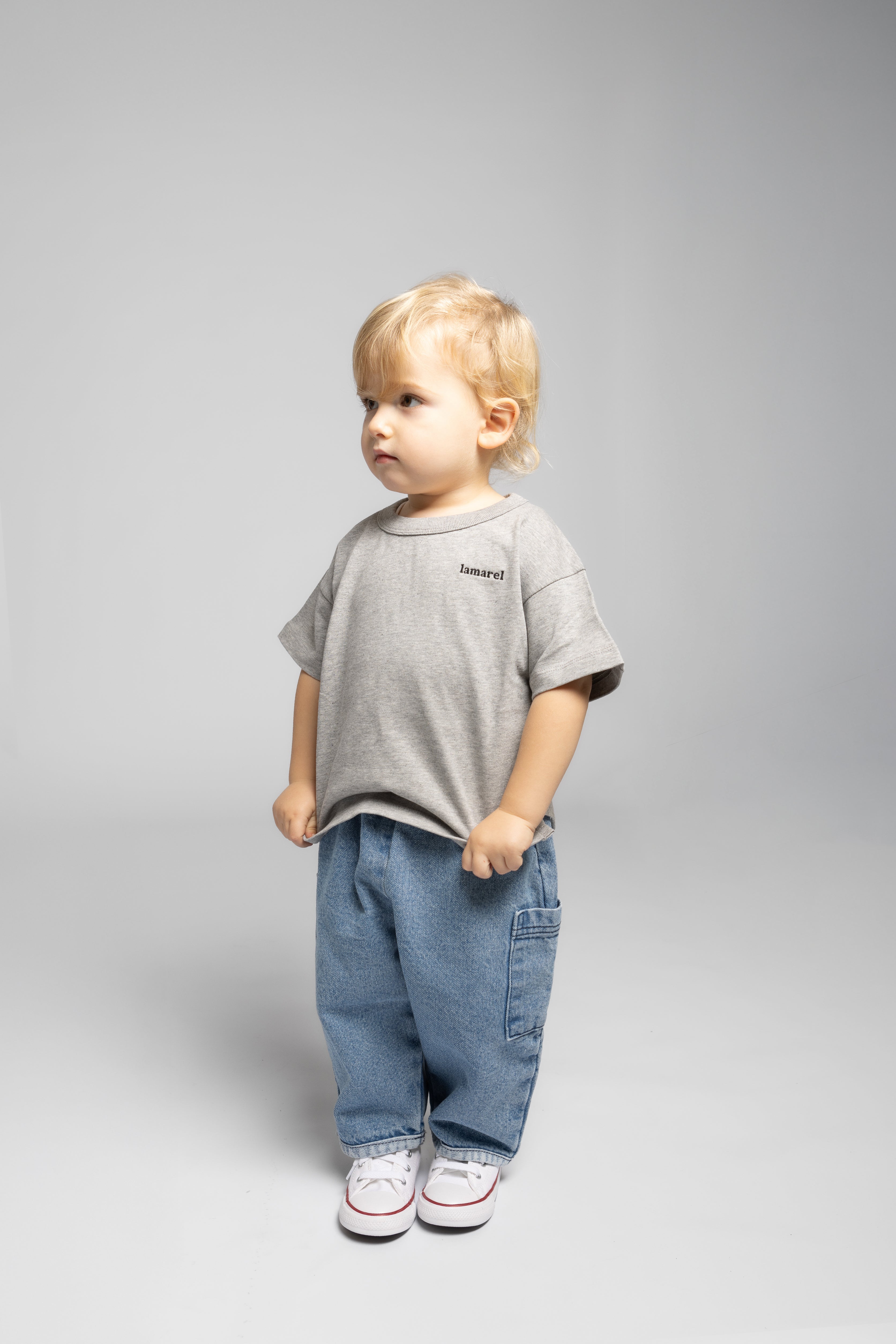 MINI T-SHIRT OVERSIZED LOGO