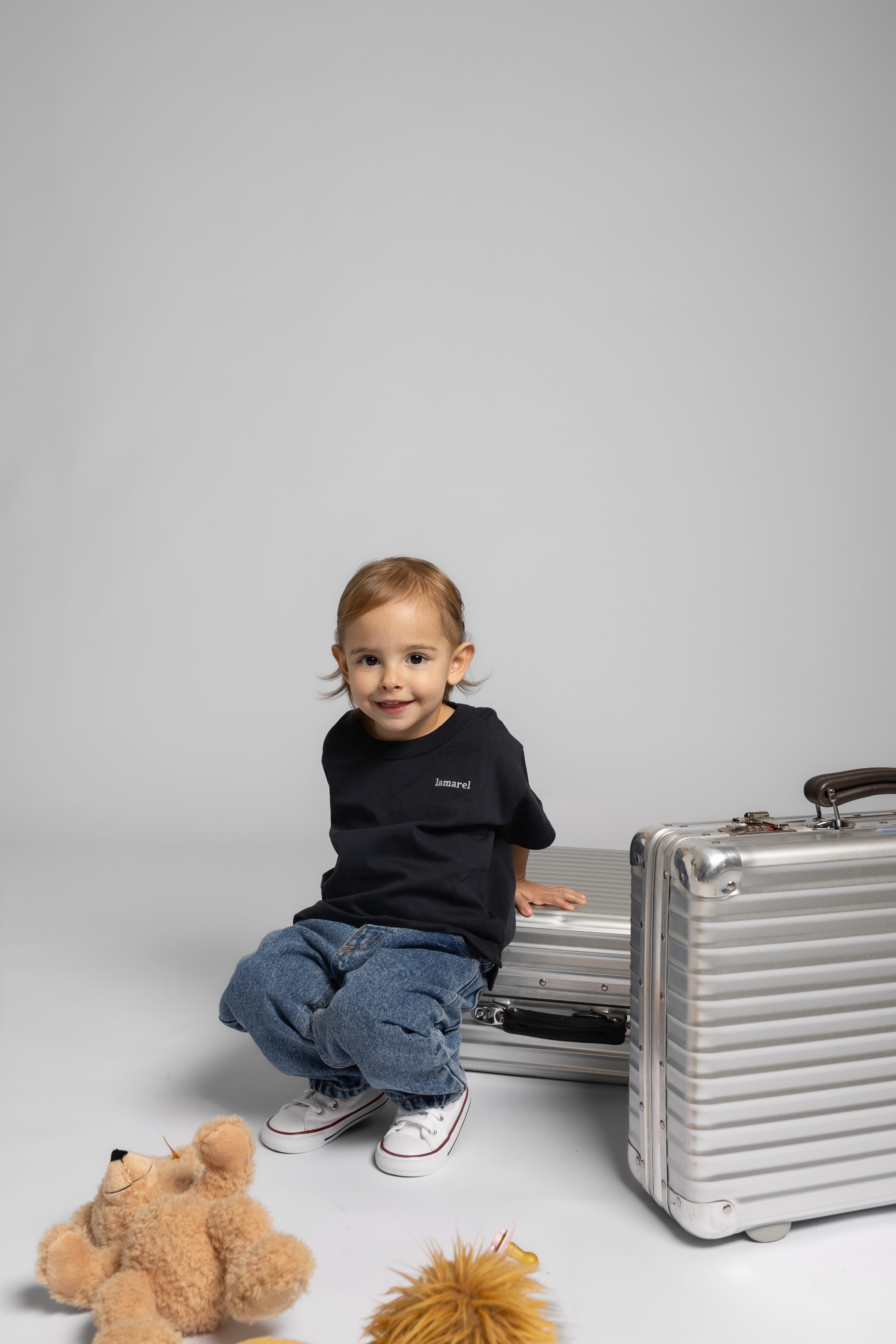 MINI T-SHIRT OVERSIZED LOGO