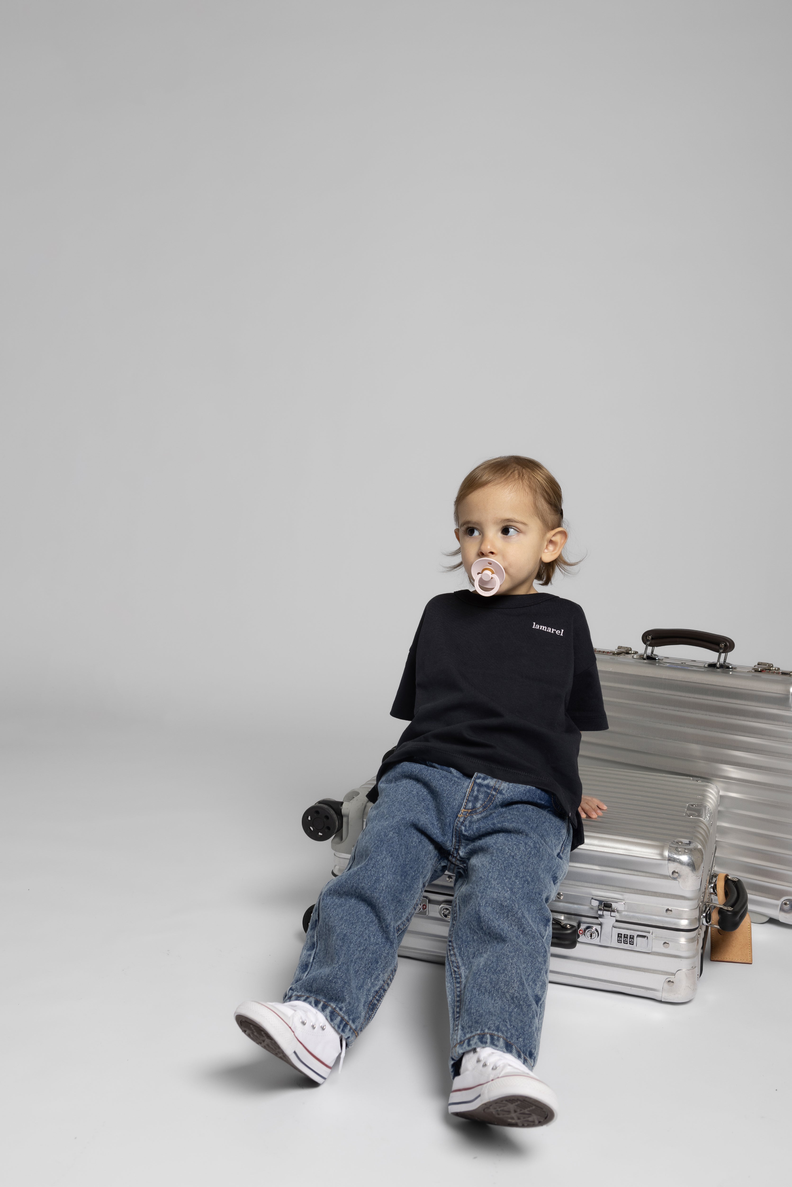 MINI T-SHIRT OVERSIZED LOGO