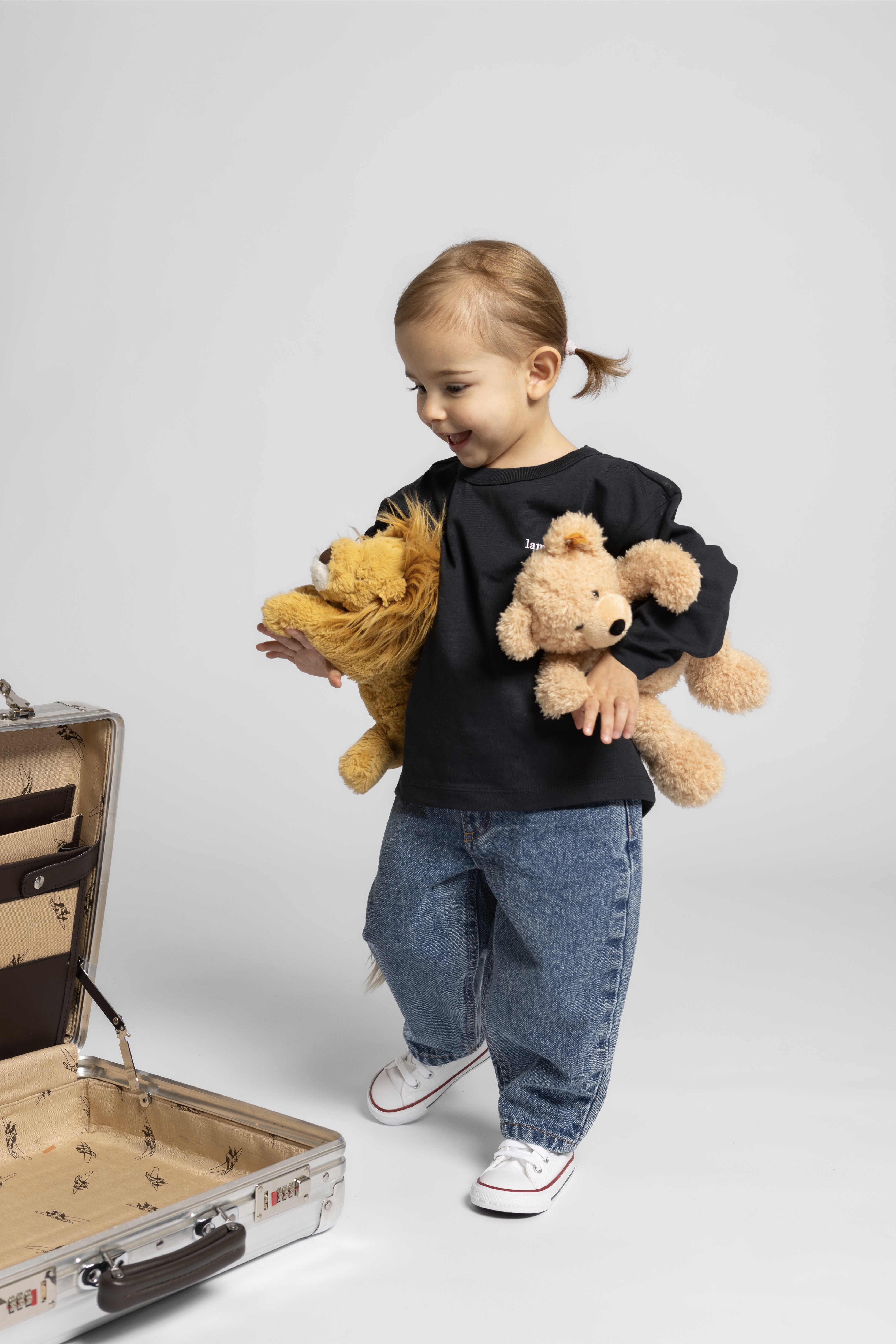 MINI T-SHIRT OVERSIZED LONG SLEEVE LOGO