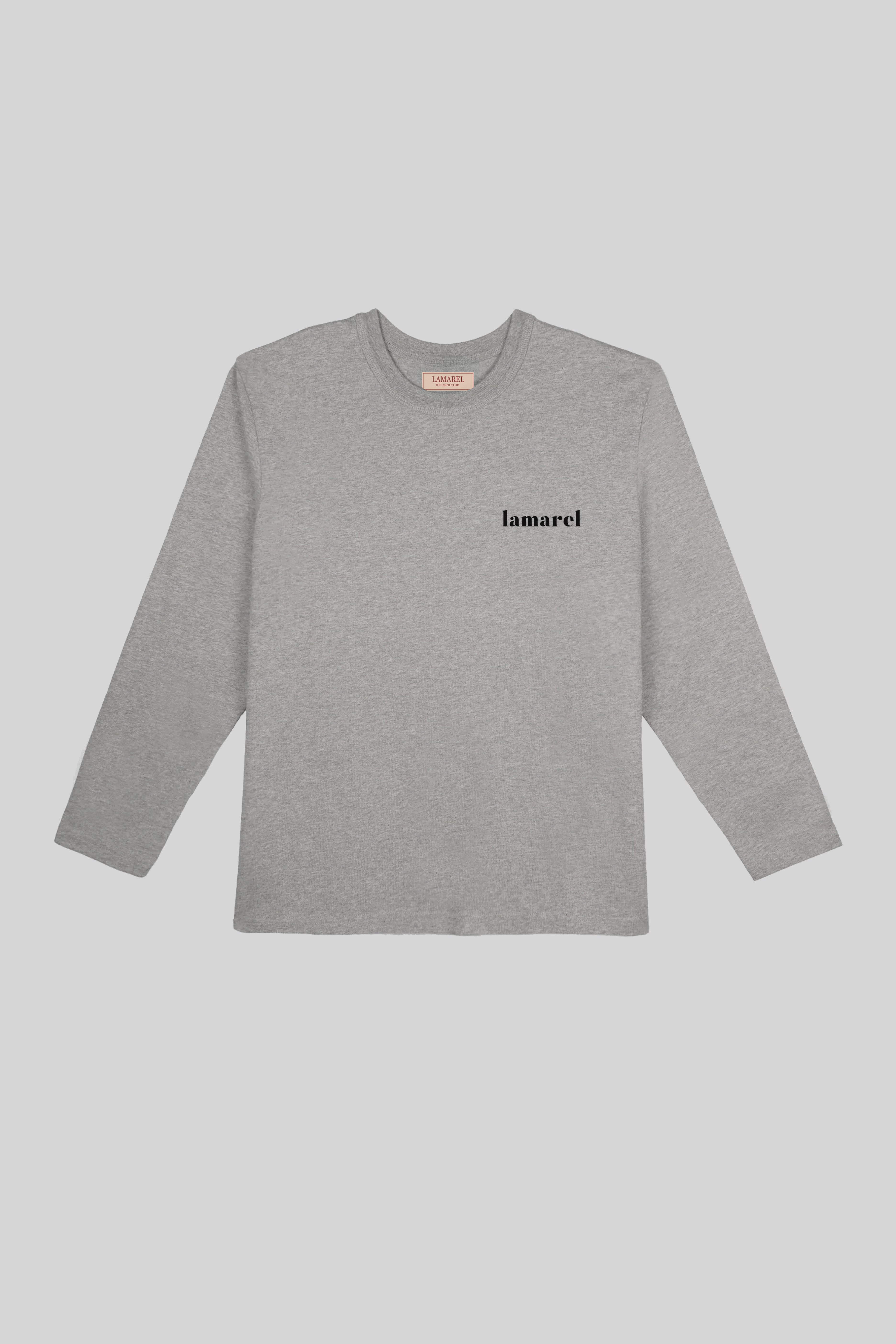 MINI T-SHIRT OVERSIZED LONG SLEEVE LOGO