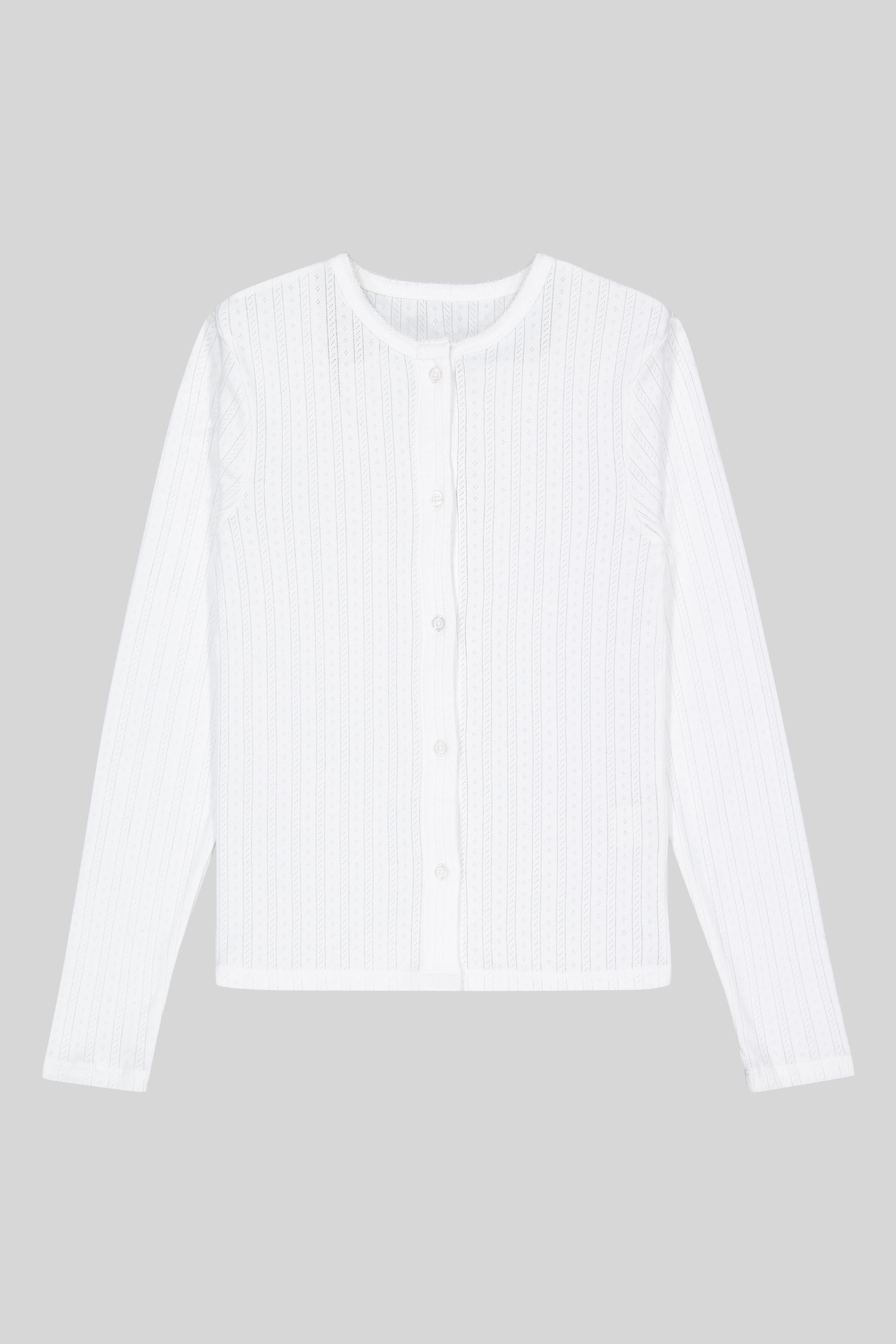 POINTELLE CARDIGAN