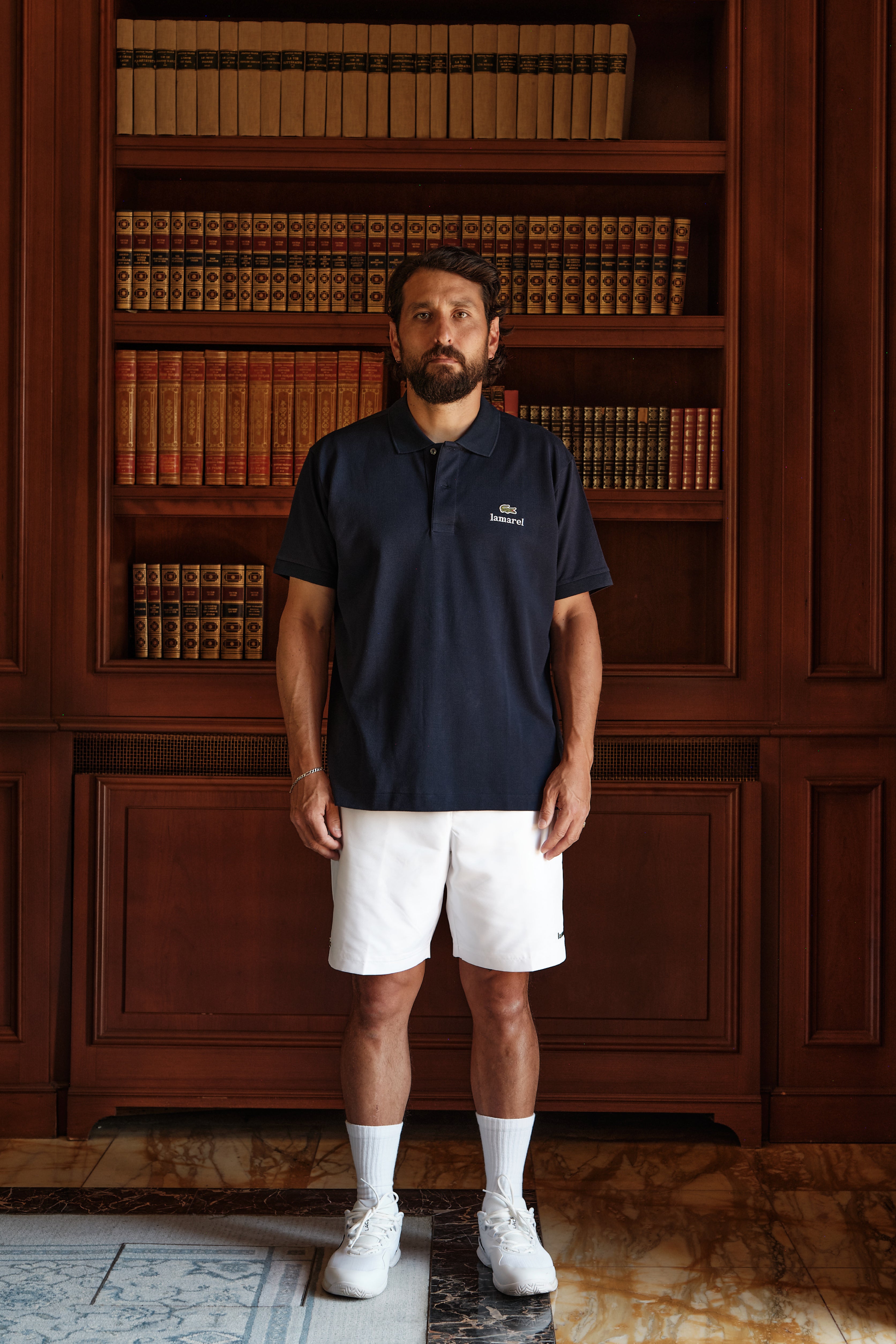 LACOSTE X LAMAREL POLO SHIRT