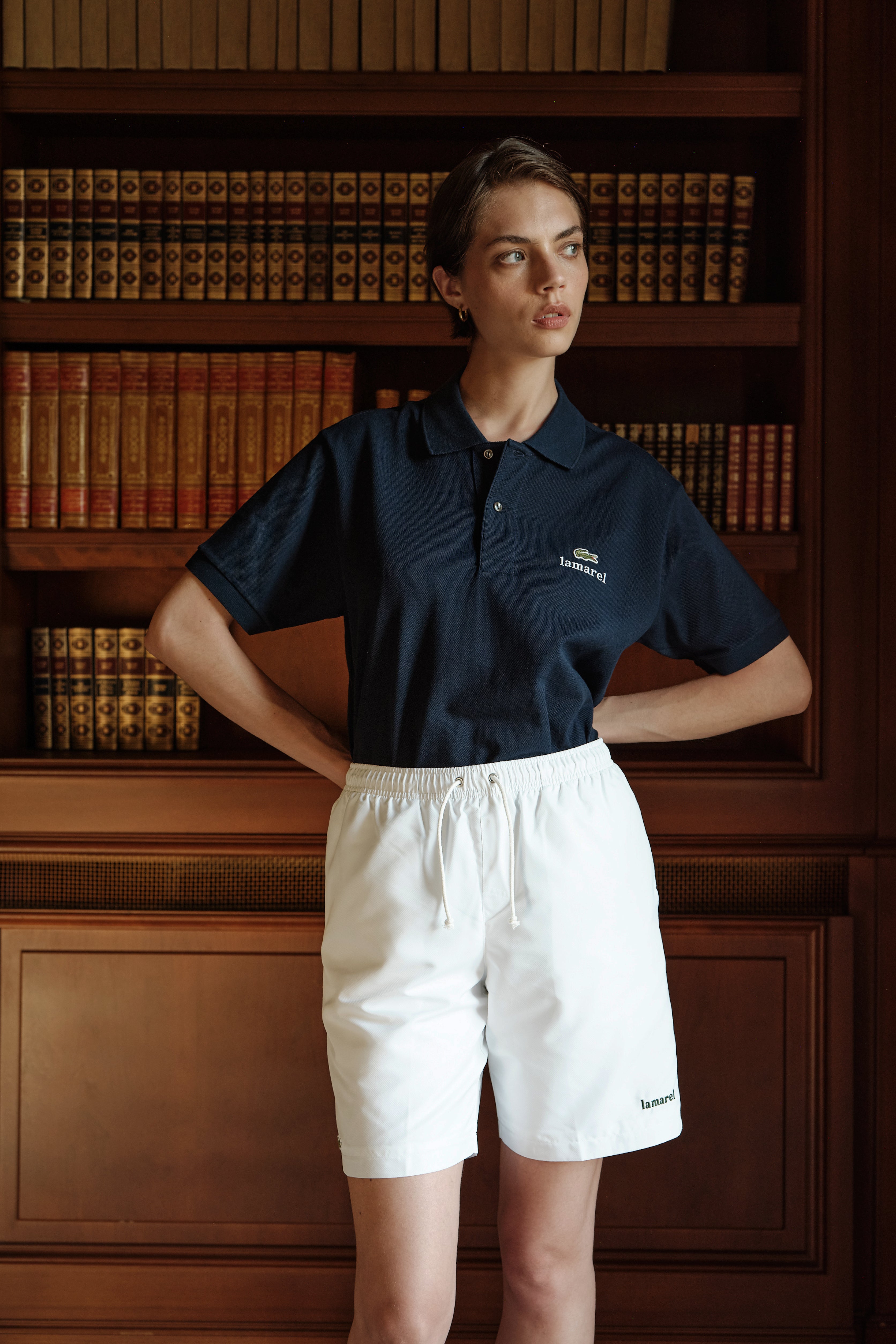 LACOSTE X LAMAREL POLO SHIRT