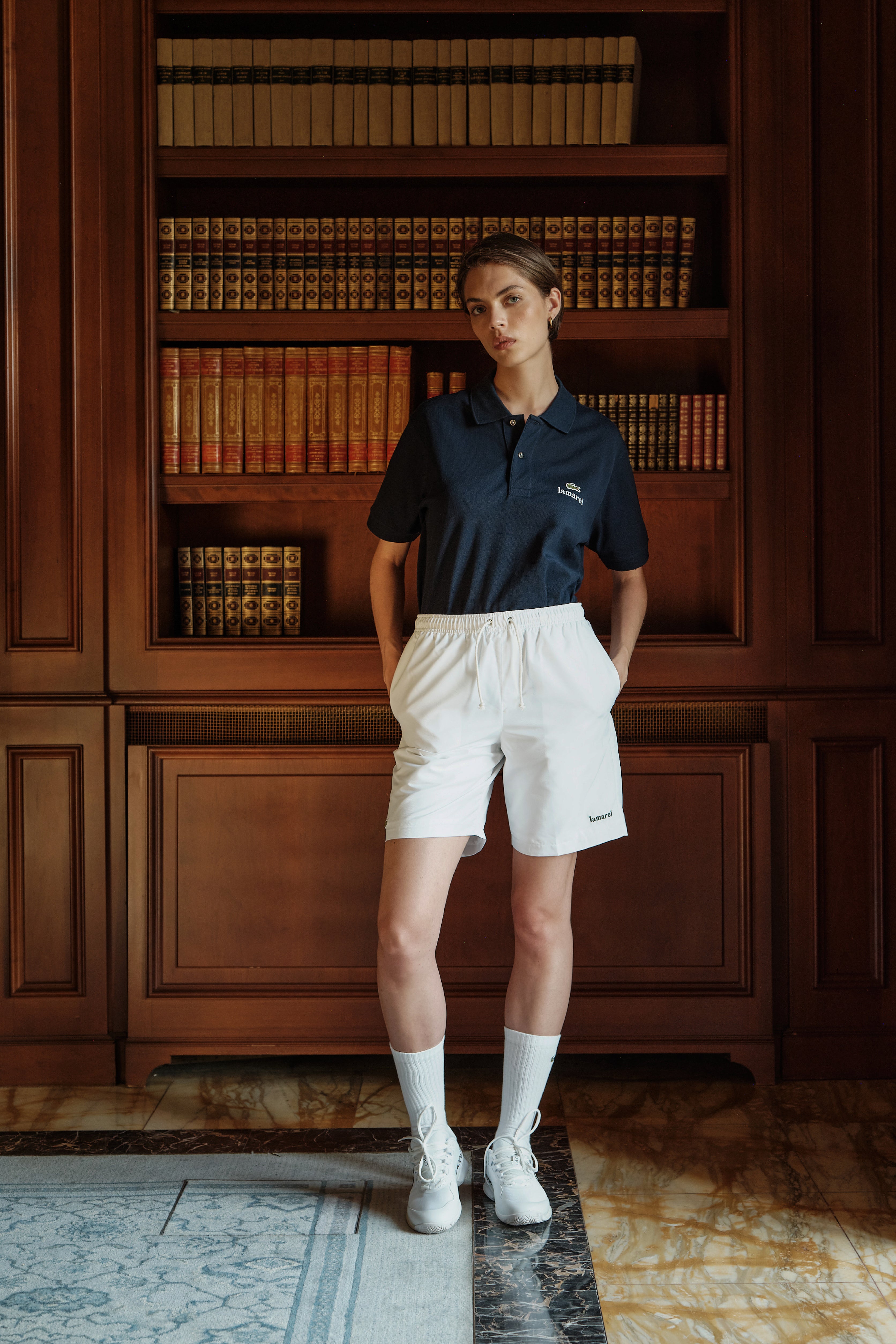 LACOSTE X LAMAREL POLO SHIRT